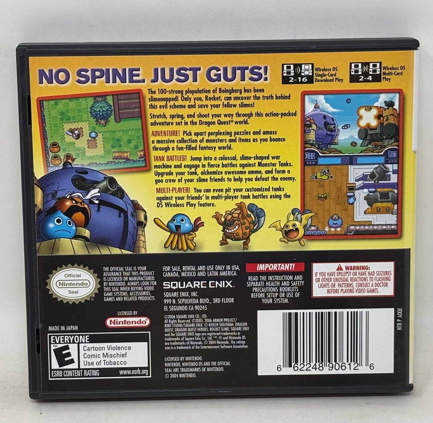 Nintendo DS - Dragon Quest Heroes: Rocket Slime - Complete