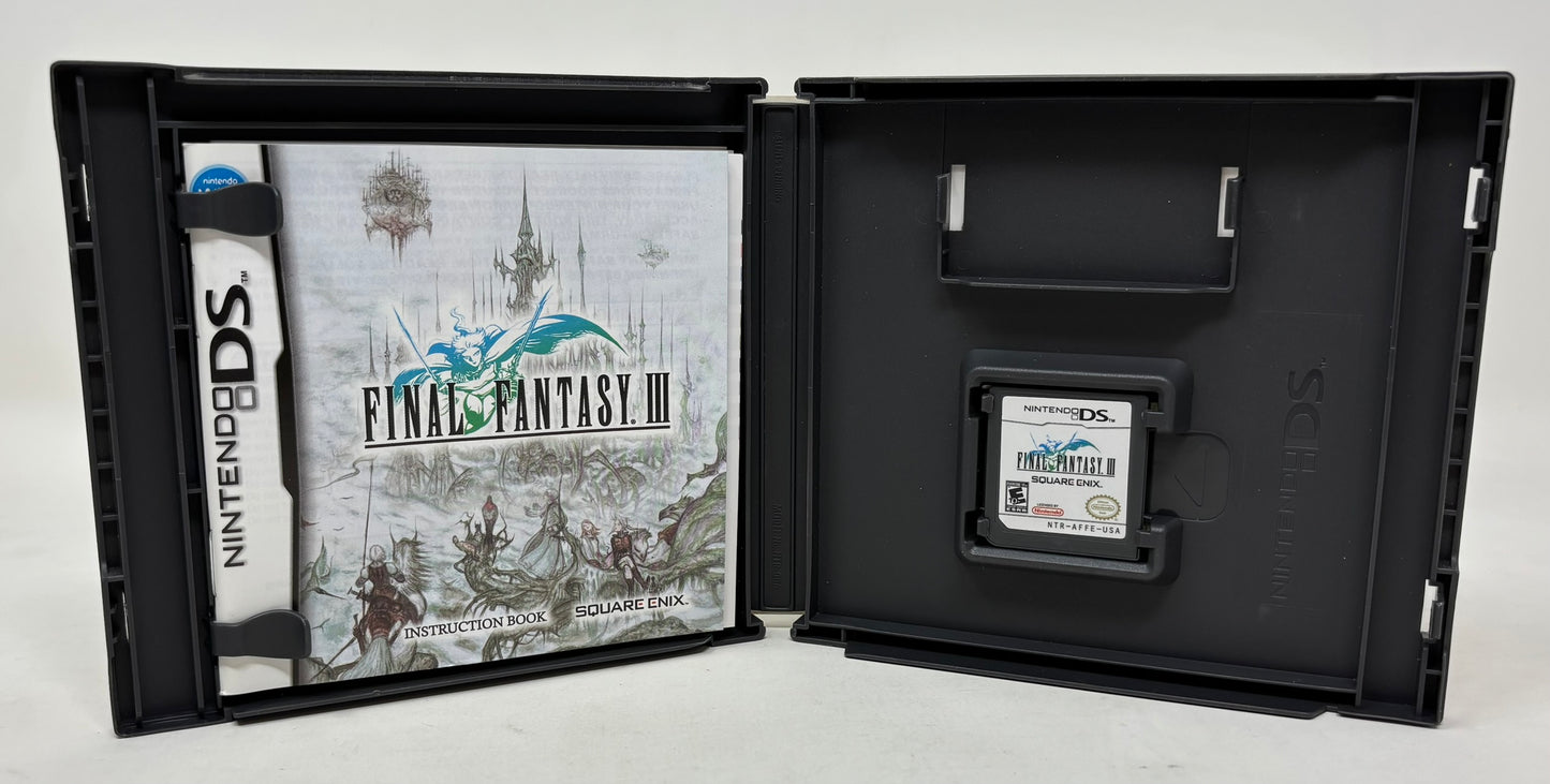 Nintendo DS - Final Fantasy III 3 - Complete