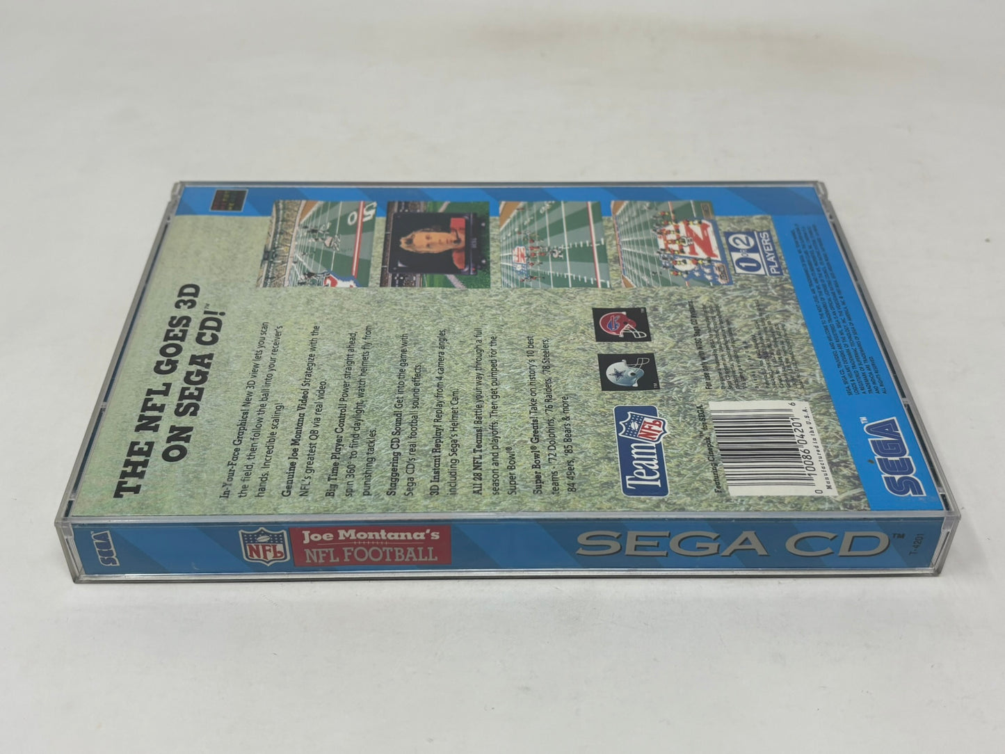 Sega CD - Joe Montana NFL Football - Complete