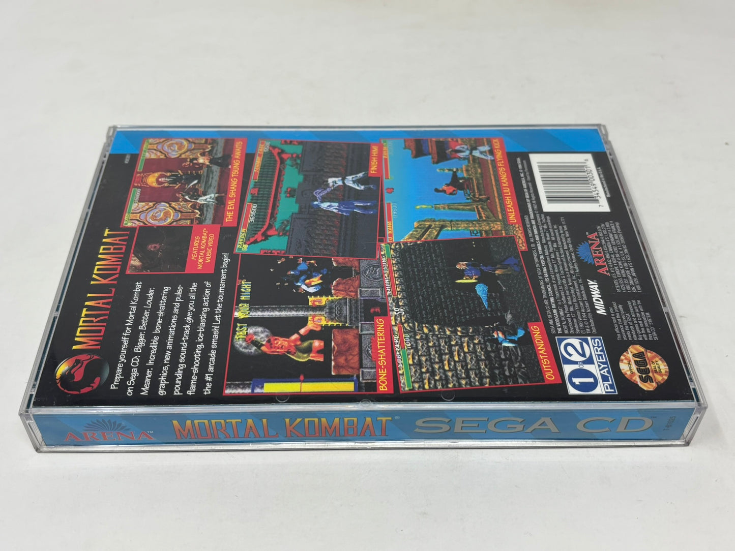 Sega CD - Mortal Kombat - Complete