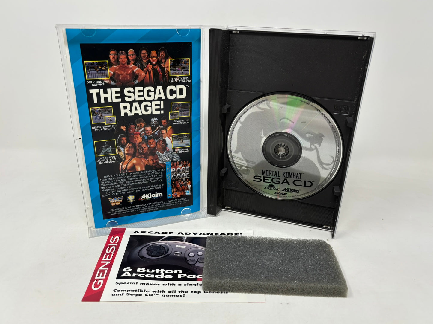 Sega CD - Mortal Kombat - Complete
