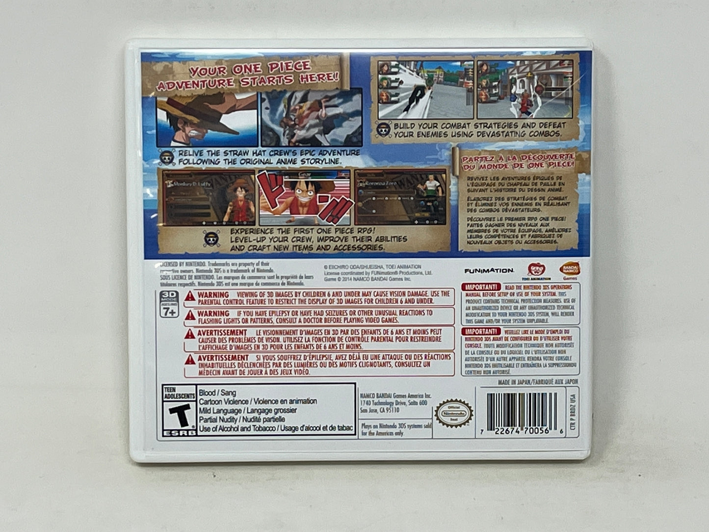 Nintendo 3DS - One Piece: Romance Dawn