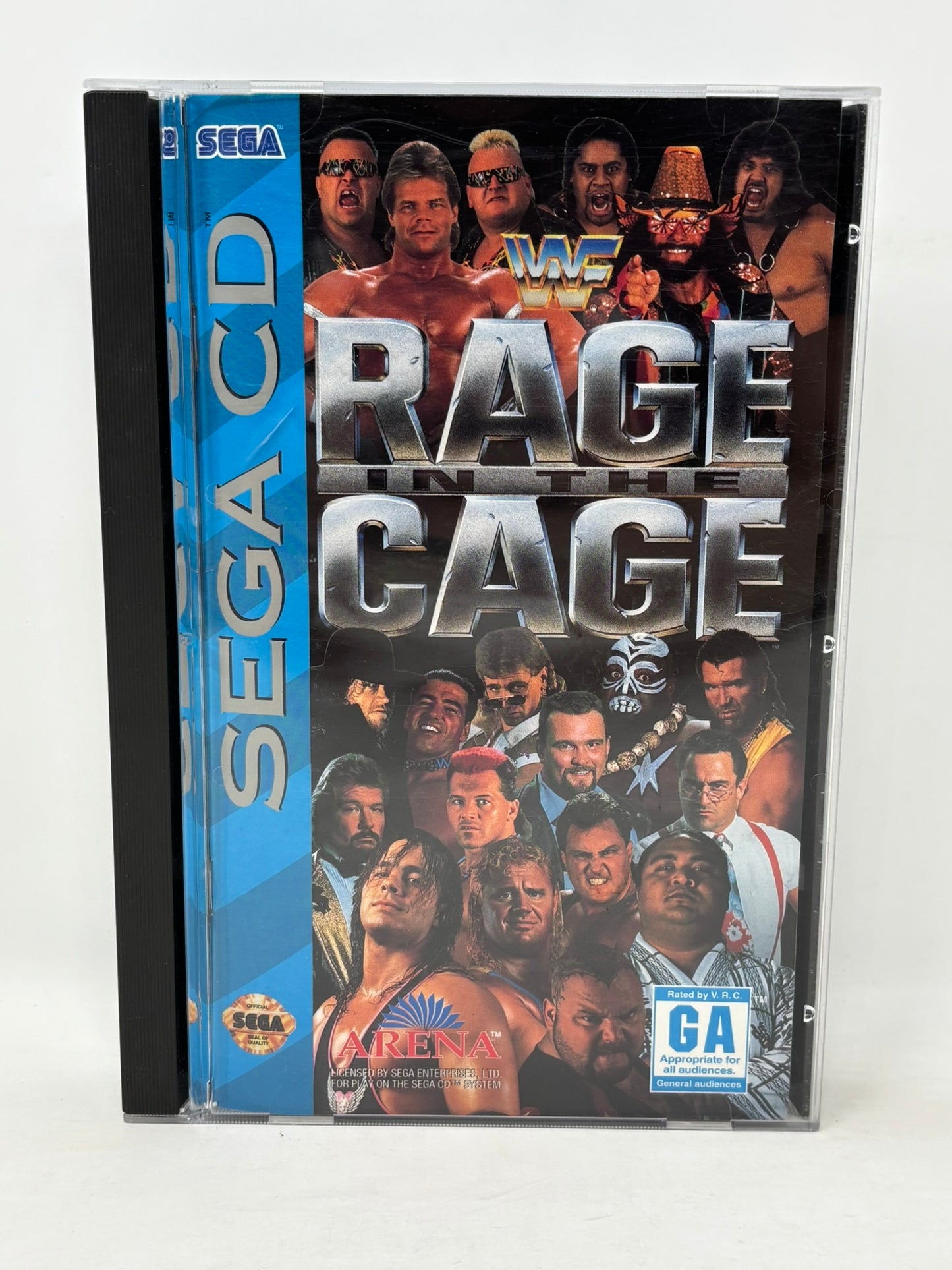 Sega CD - WWF Rage in the Cage - Complete