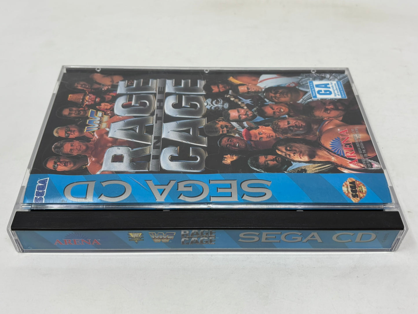 Sega CD - WWF Rage in the Cage - Complete