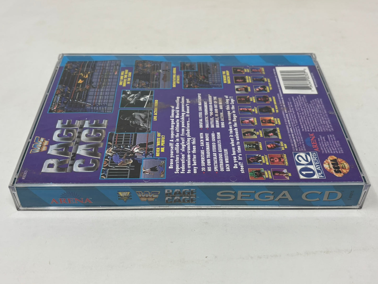 Sega CD - WWF Rage in the Cage - Complete