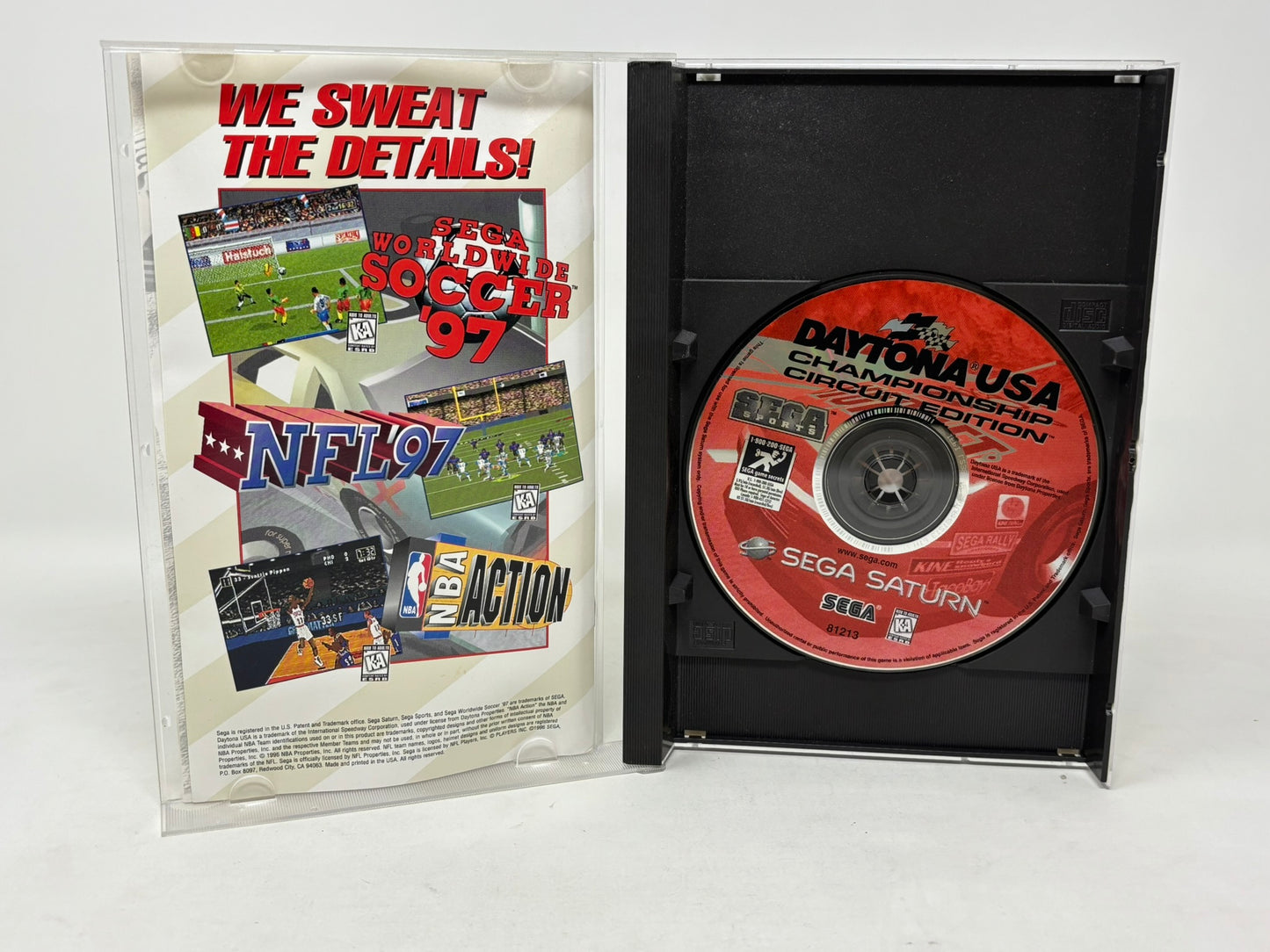 Sega Saturn - Daytona USA Championship Circuit Edition - Complete