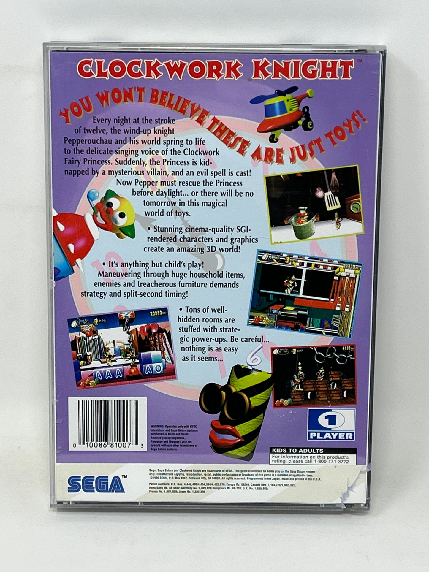 Sega Saturn - Clockwork Knight - Complete