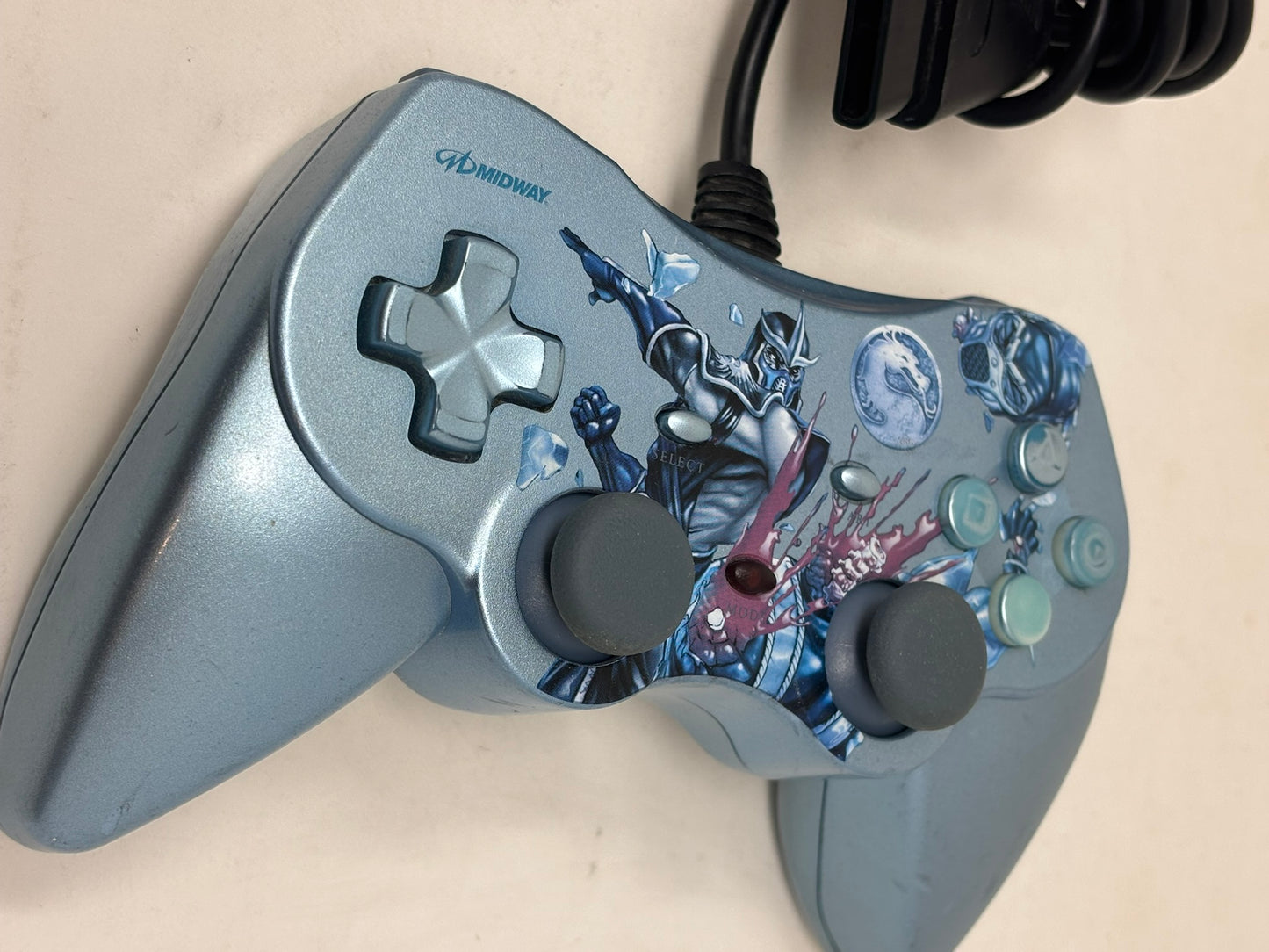 Sony PlayStation 2 - Mortal Kombat Sub Zero Fatality Controller