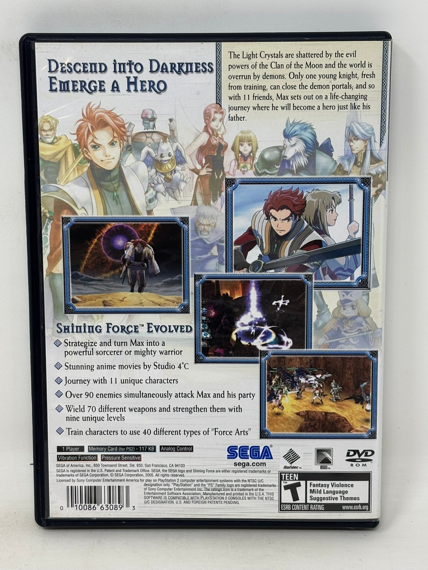 Sony PlayStation 2 - Shining Force Neo - Complete