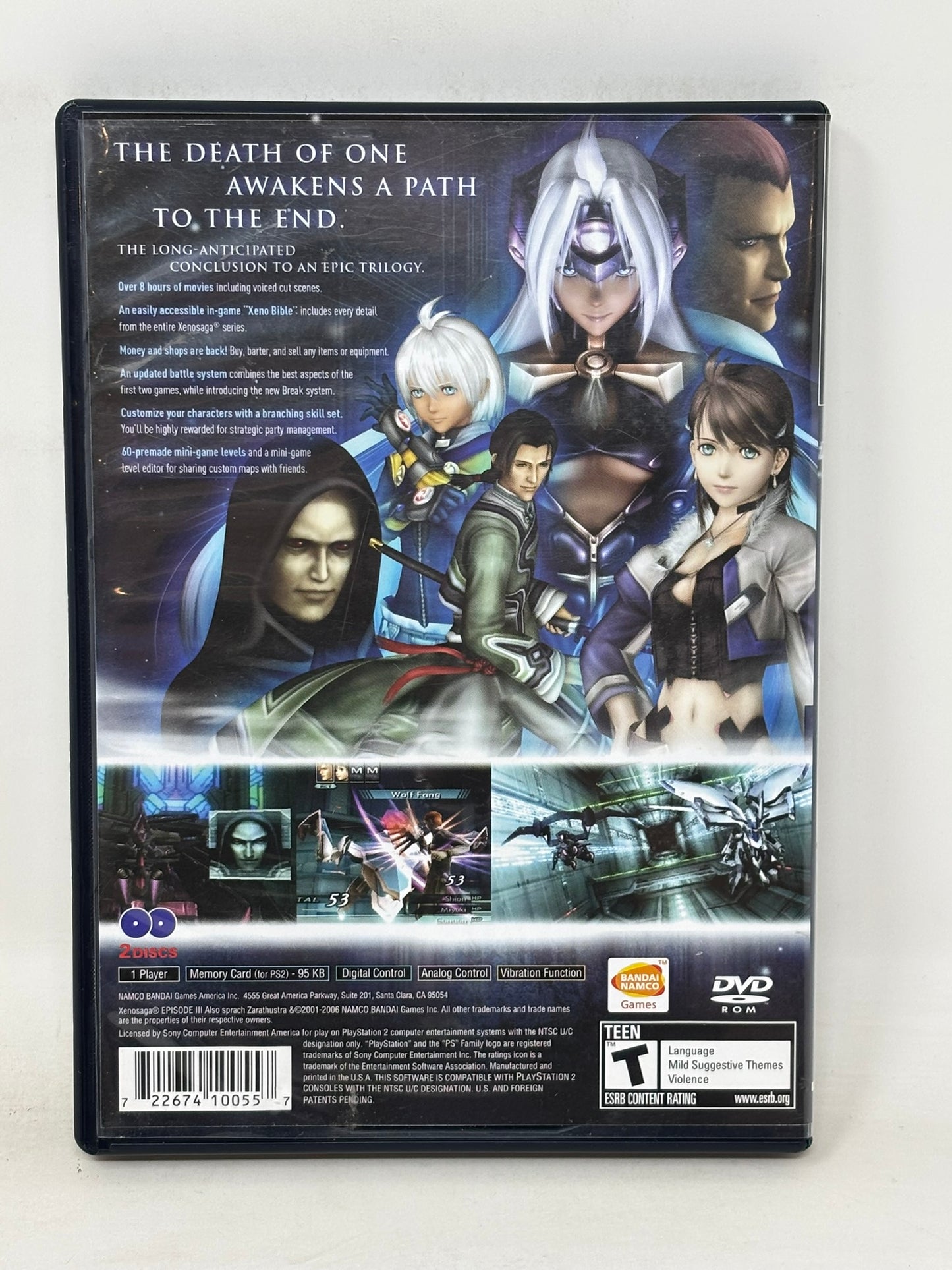 Sony PlayStation 2 - Xenosaga Episode III - Complete