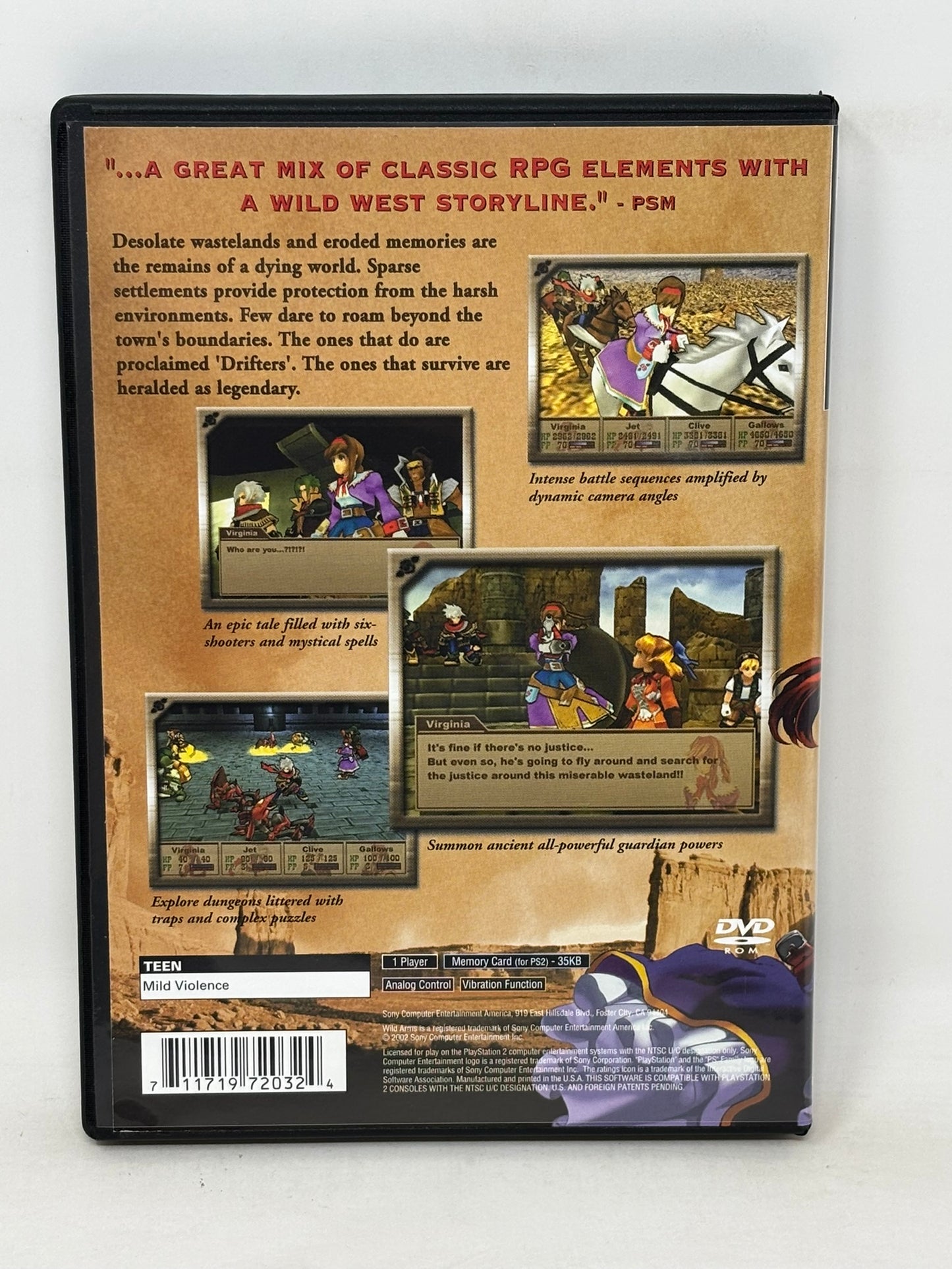 Sony PlayStation 2 - Wild Arms 3 - Complete
