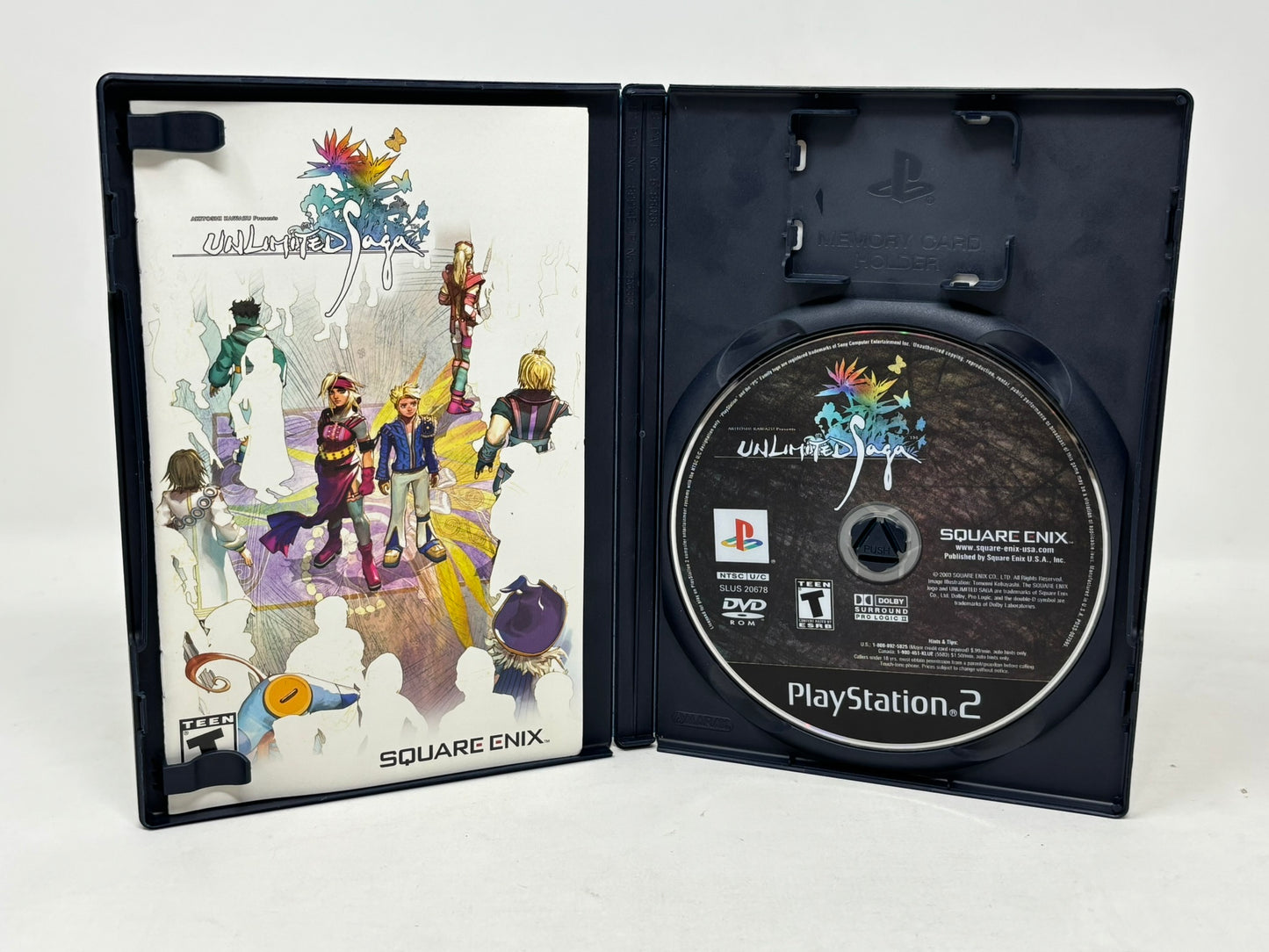Sony PlayStation 2 - Unlimited Saga - Complete