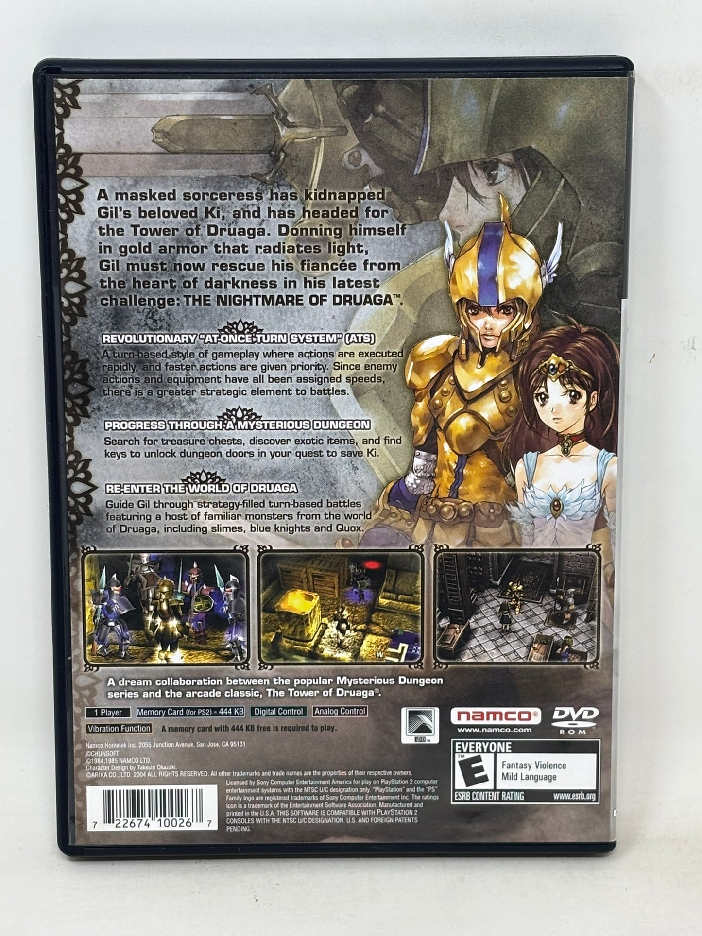 Sony PlayStation 2 - The Nightmare of Druaga - Complete