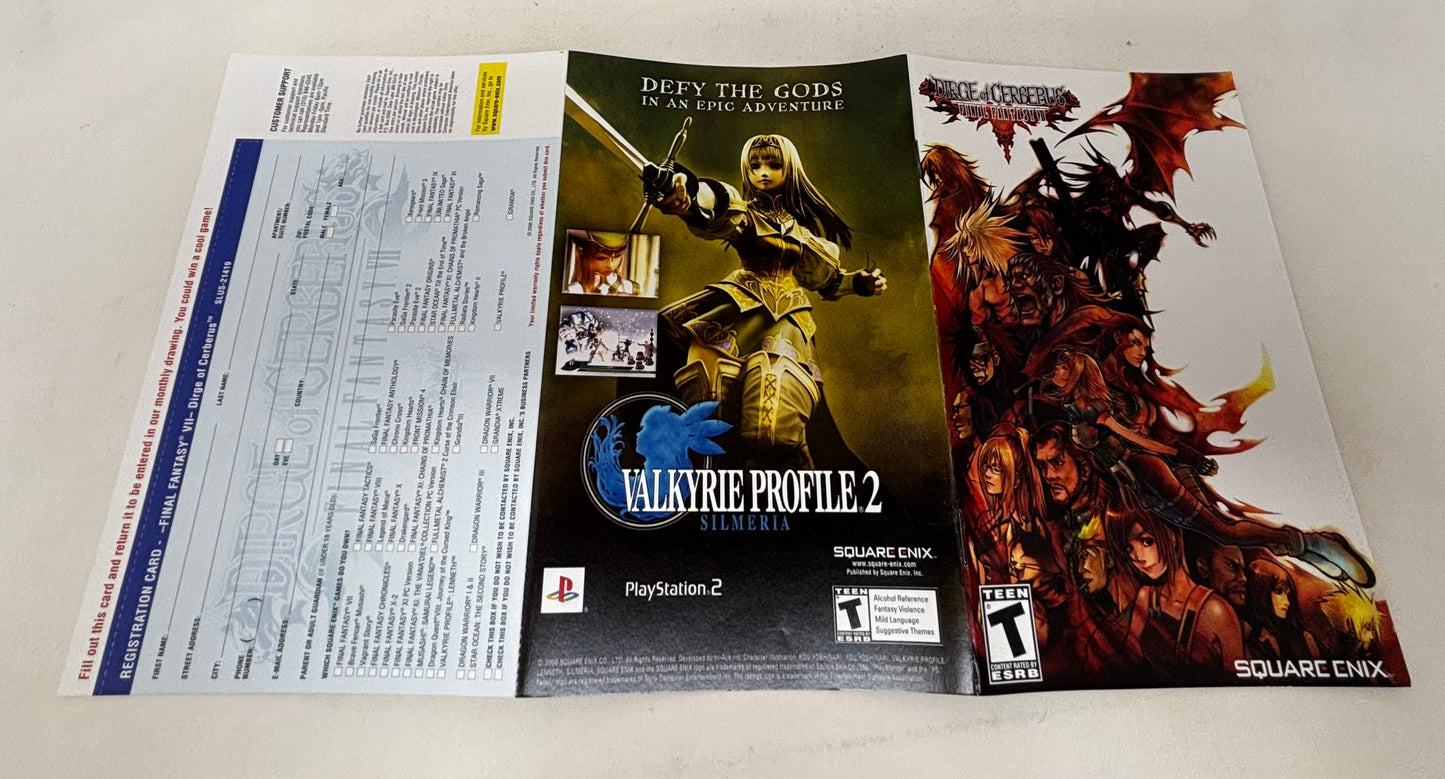 Sony PlayStation 2 - Final Fantasy VII Dirge of Cerberus (Greatest Hits)