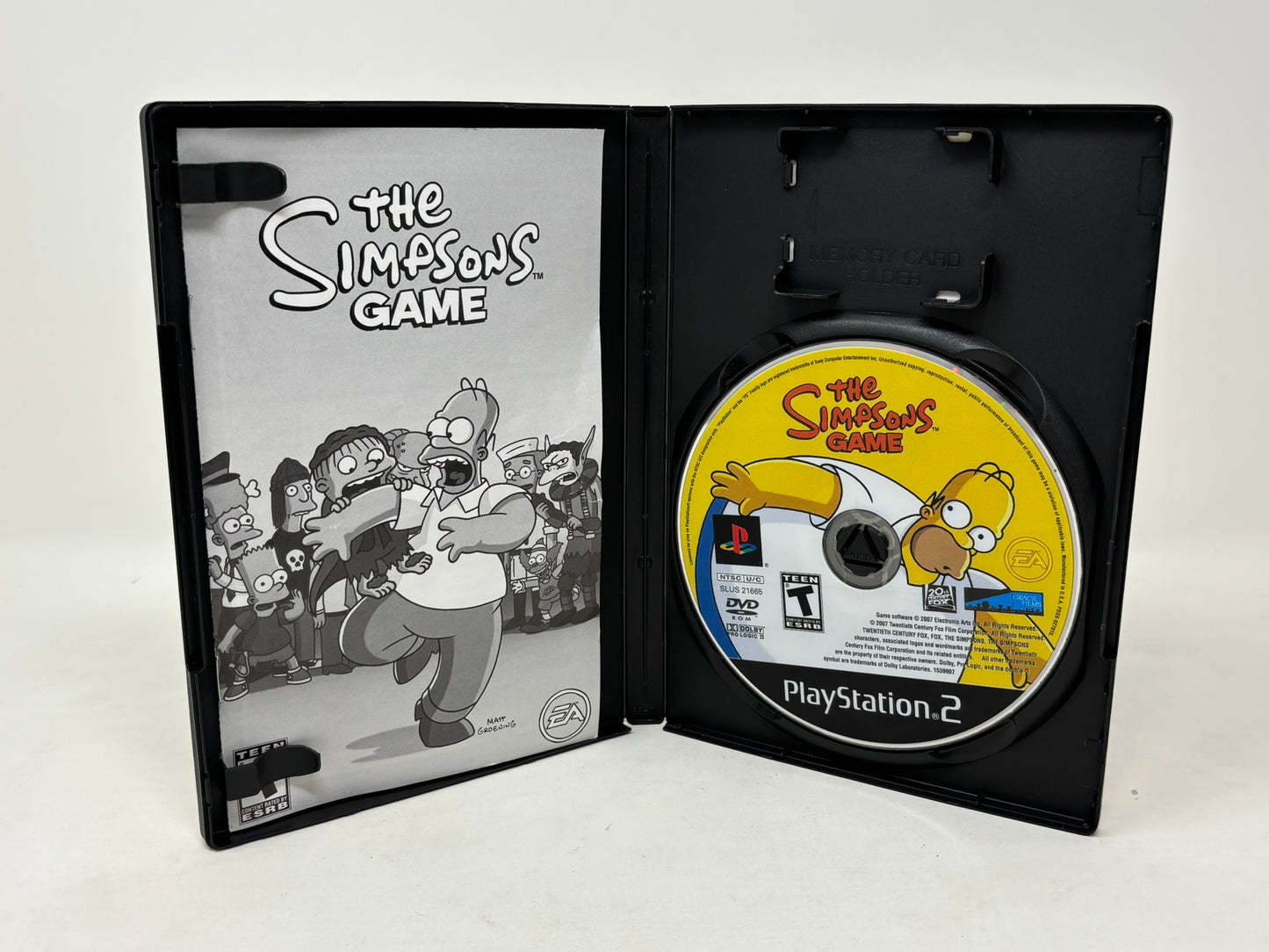 Sony PlayStation 2 - The Simpson's Game - Complete