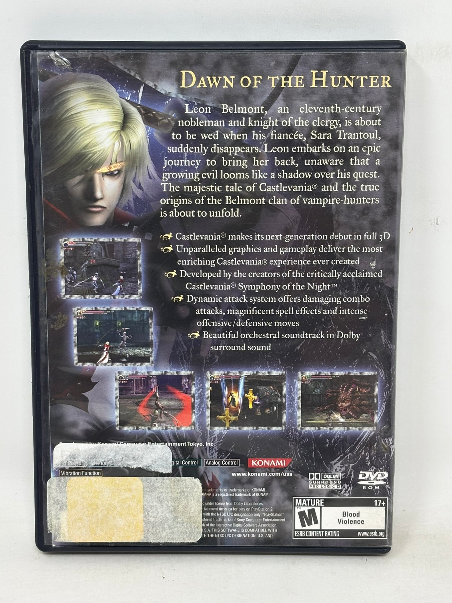 Sony PlayStation 2 - Castlevania Lament of Innocence - Complete