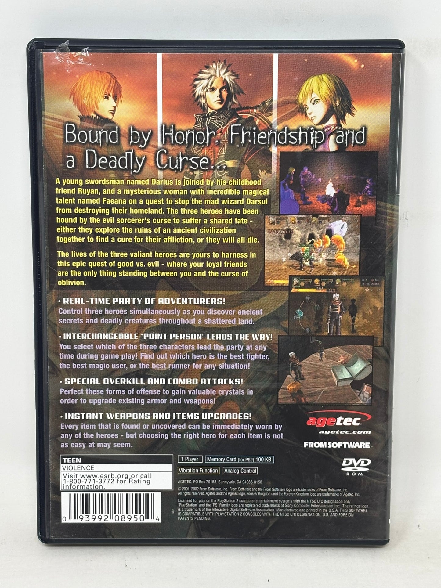 Sony PlayStation 2 - Forever Kingdom - Complete