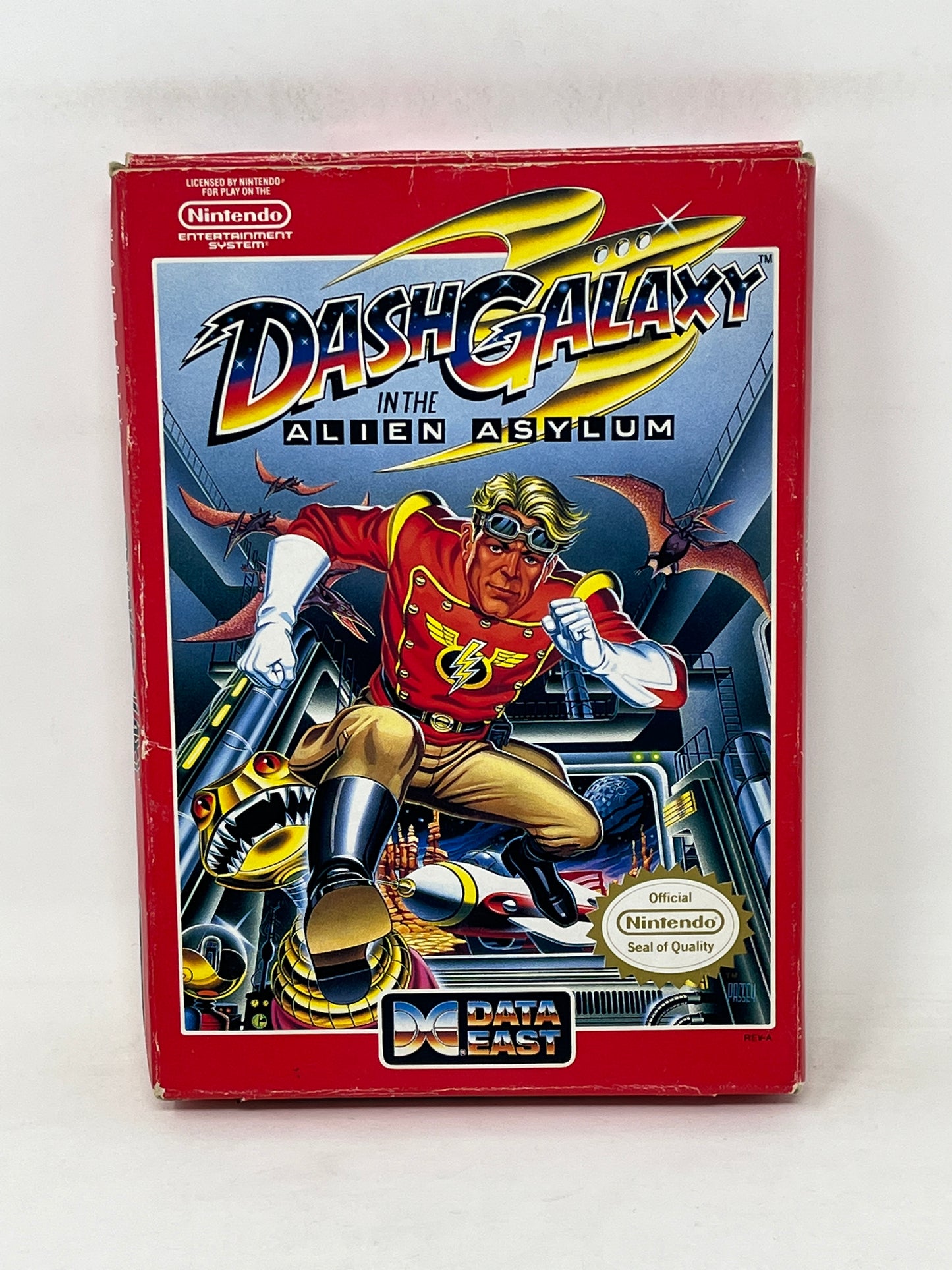 NES Nintendo - Dash Galaxy in the Alien Asylum - Complete