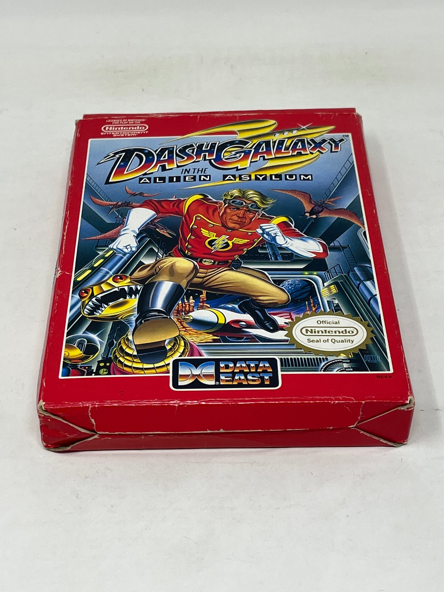 NES Nintendo - Dash Galaxy in the Alien Asylum - Complete