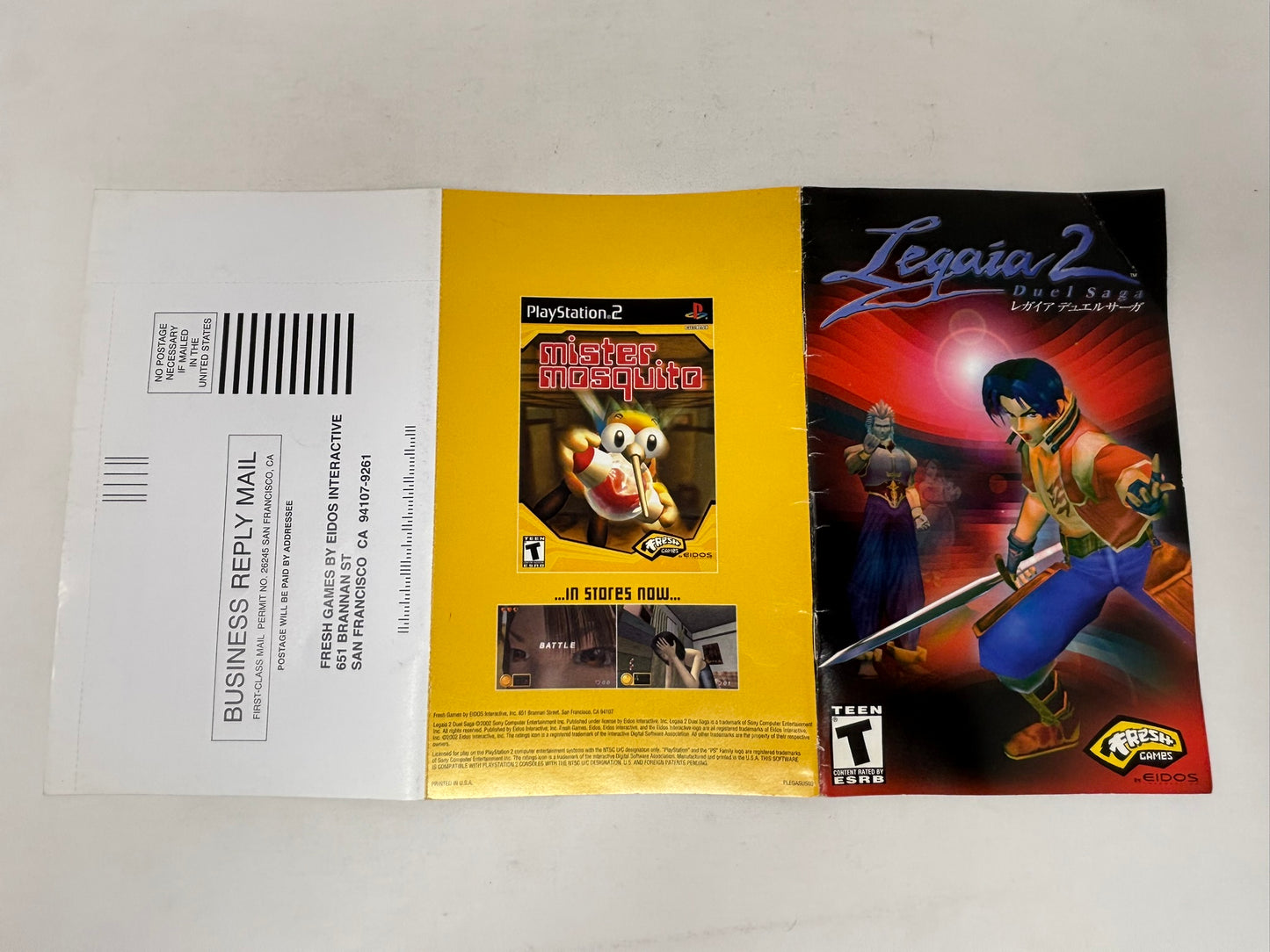Sony PlayStation 2 - Legaia 2 Duel Saga - Complete