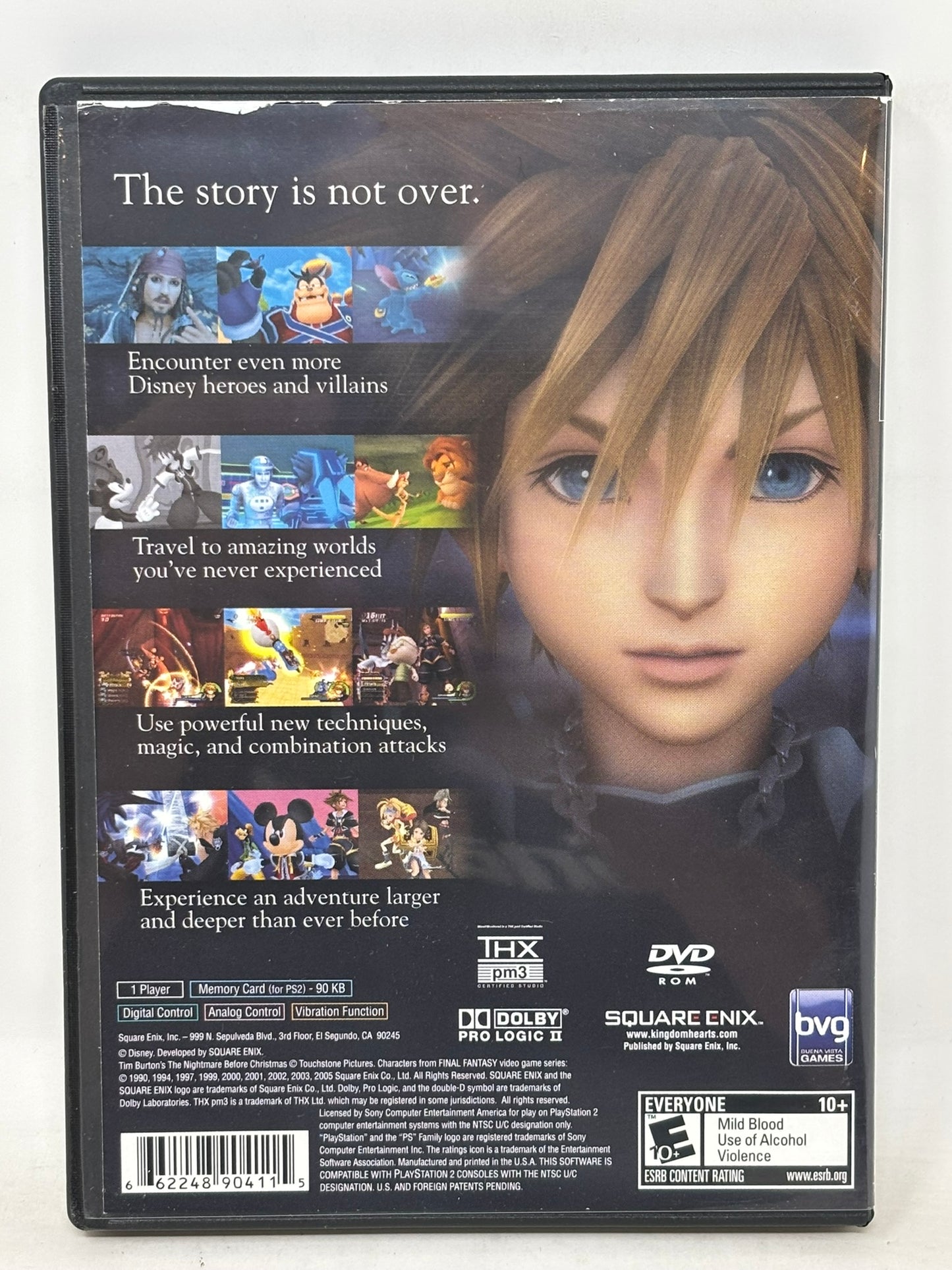 Sony PlayStation 2 - Kingdom Hearts II - Complete