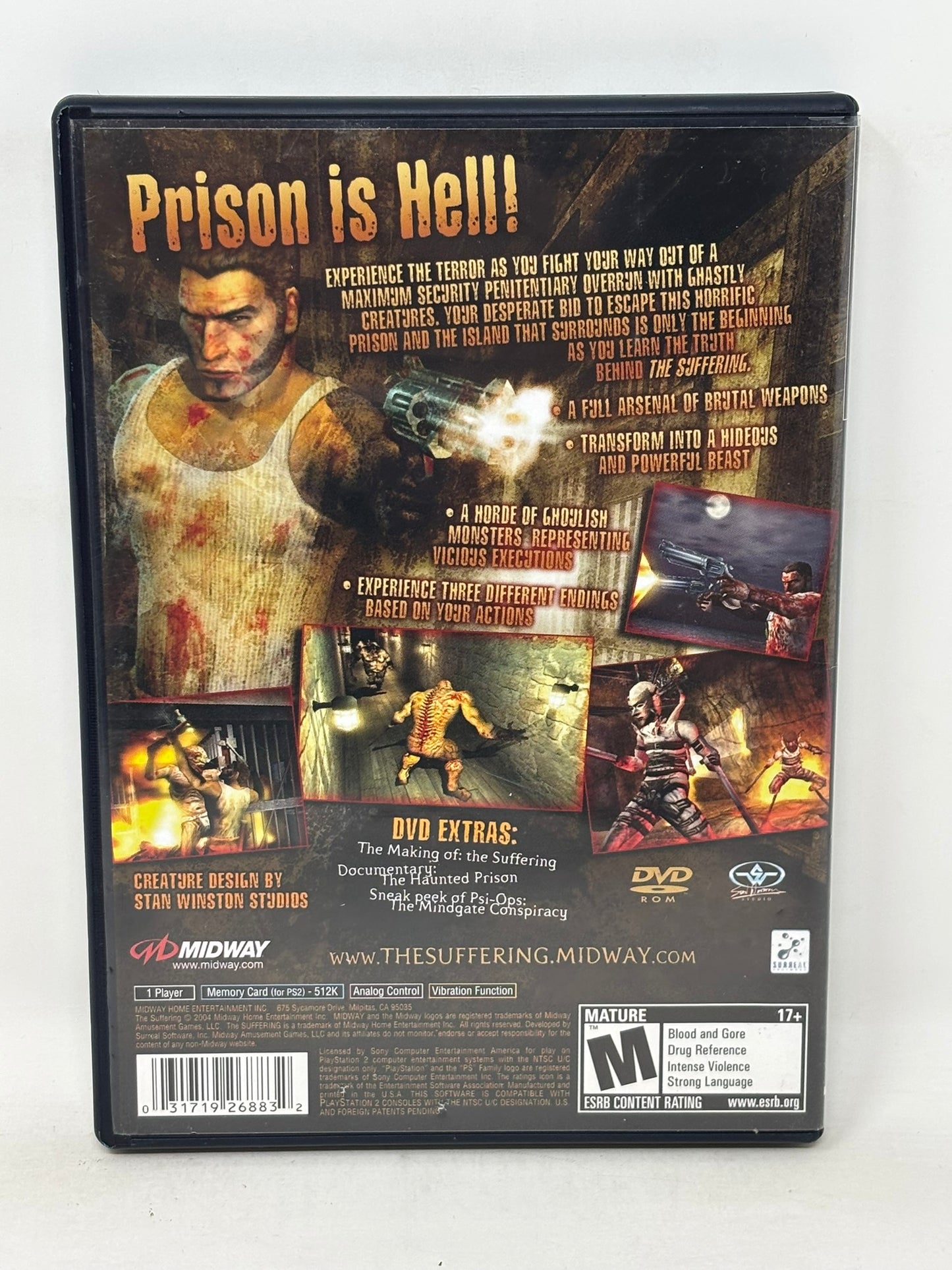 Sony PlayStation 2 - The Suffering - Complete