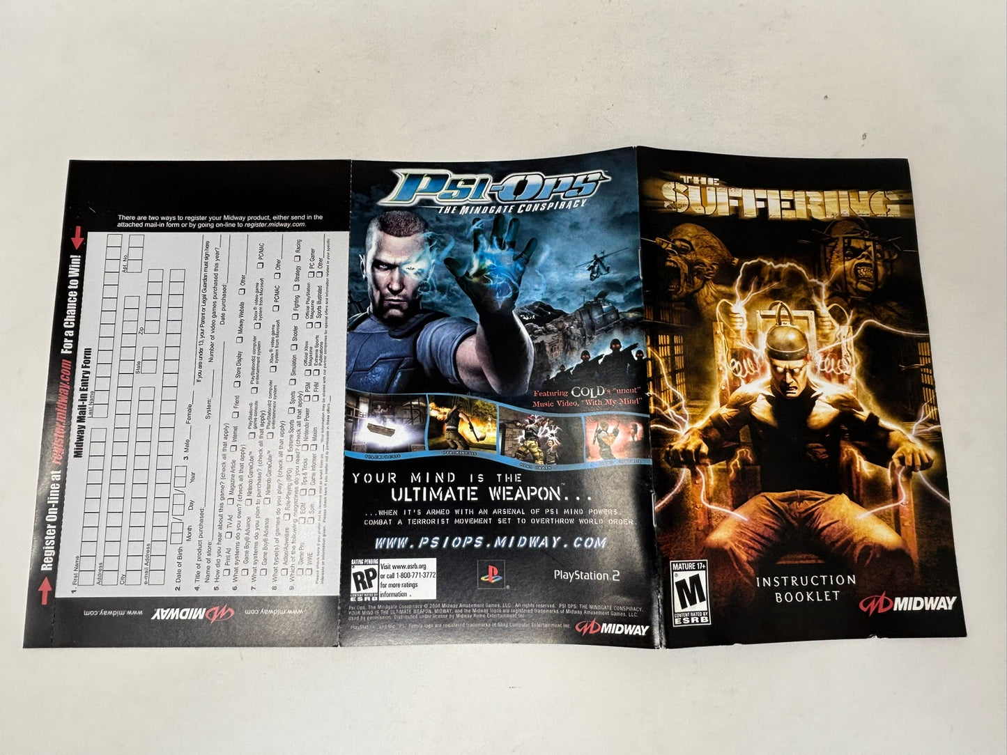 Sony PlayStation 2 - The Suffering - Complete