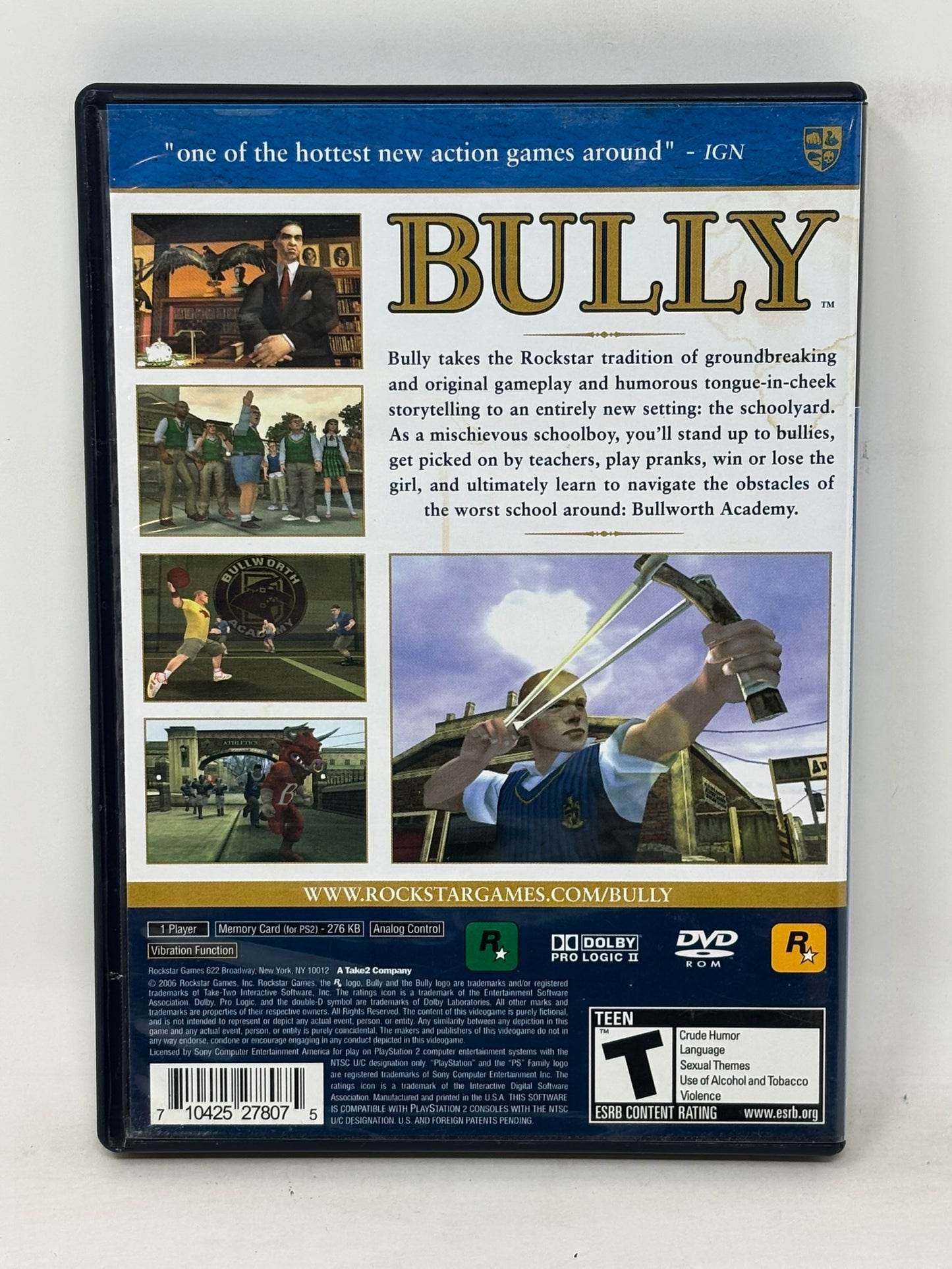 Sony PlayStation 2 - Bully - Complete