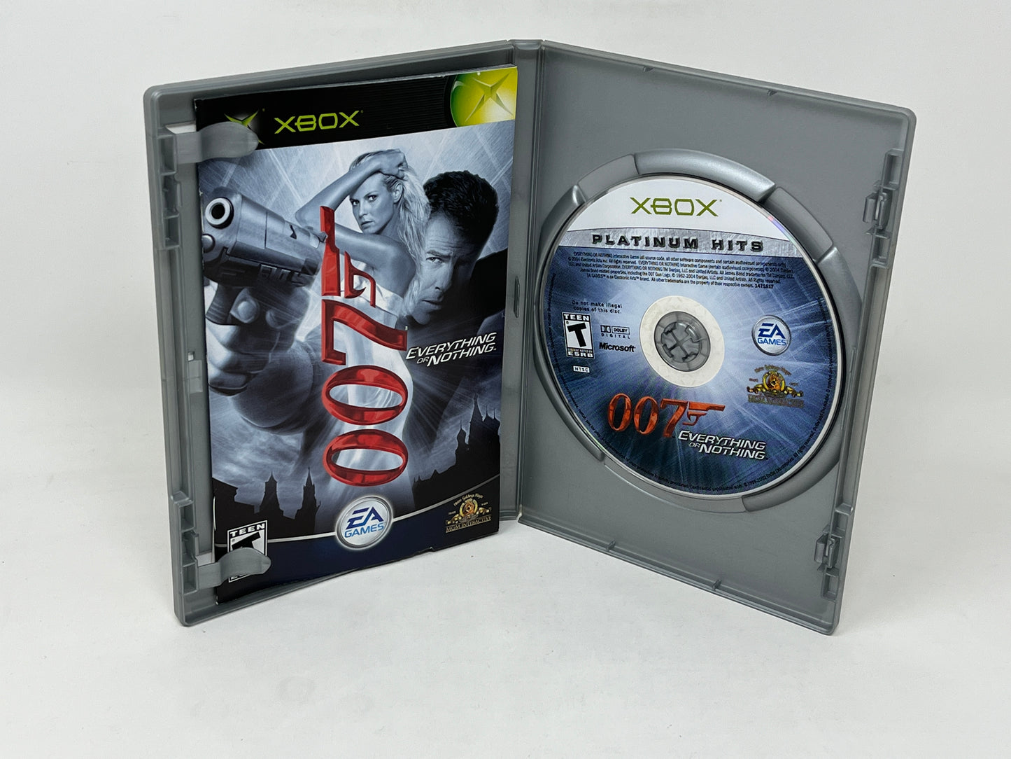 XBox - 007 Everything or Nothing (Platinum Hits) Complete