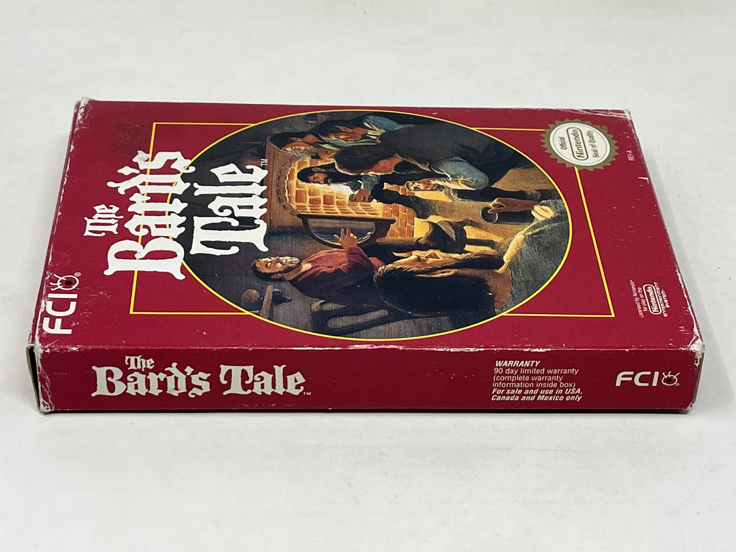 NES Nintendo - The Bard's Tale - Tested