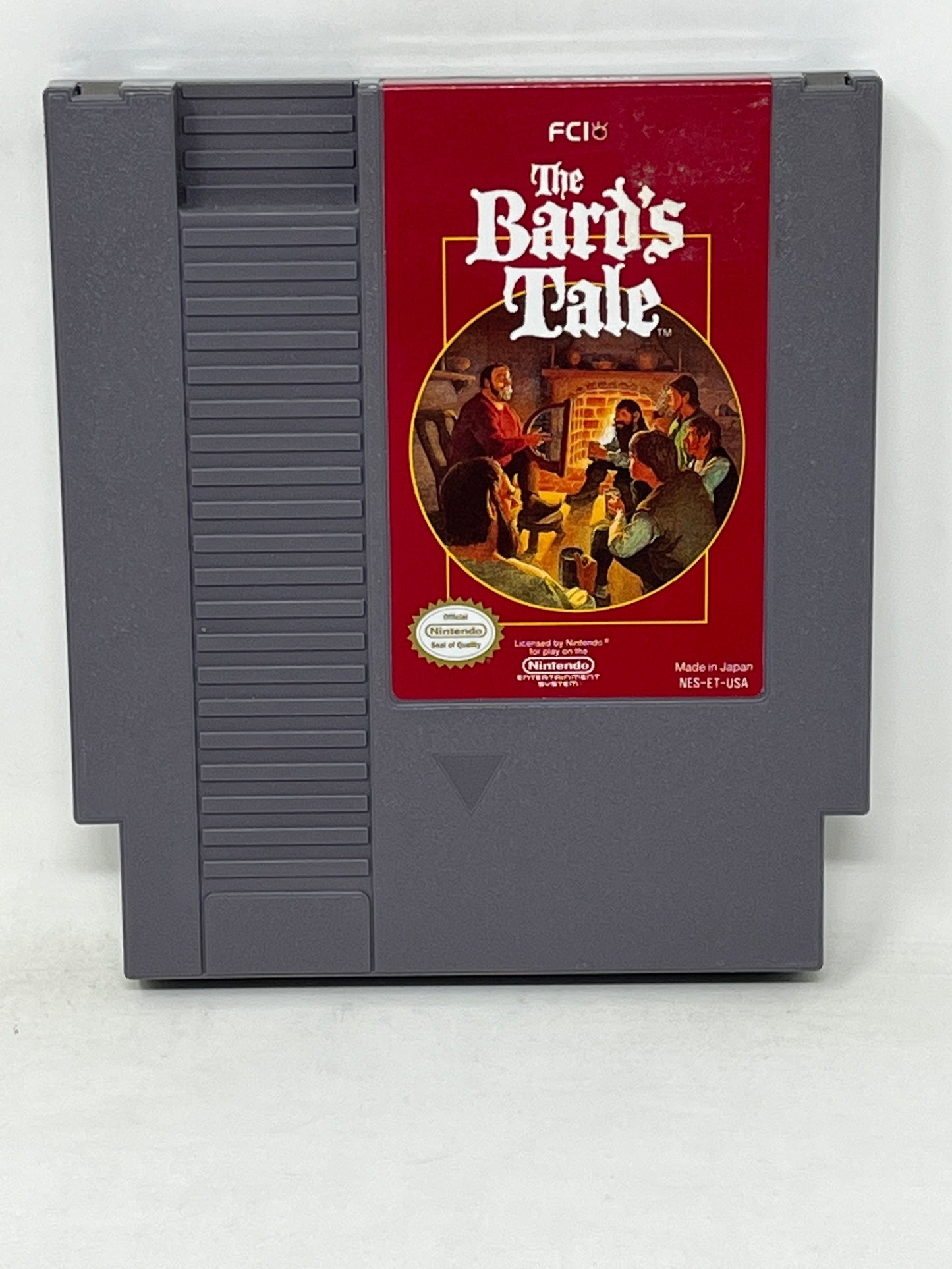 NES Nintendo - The Bard's Tale - Tested
