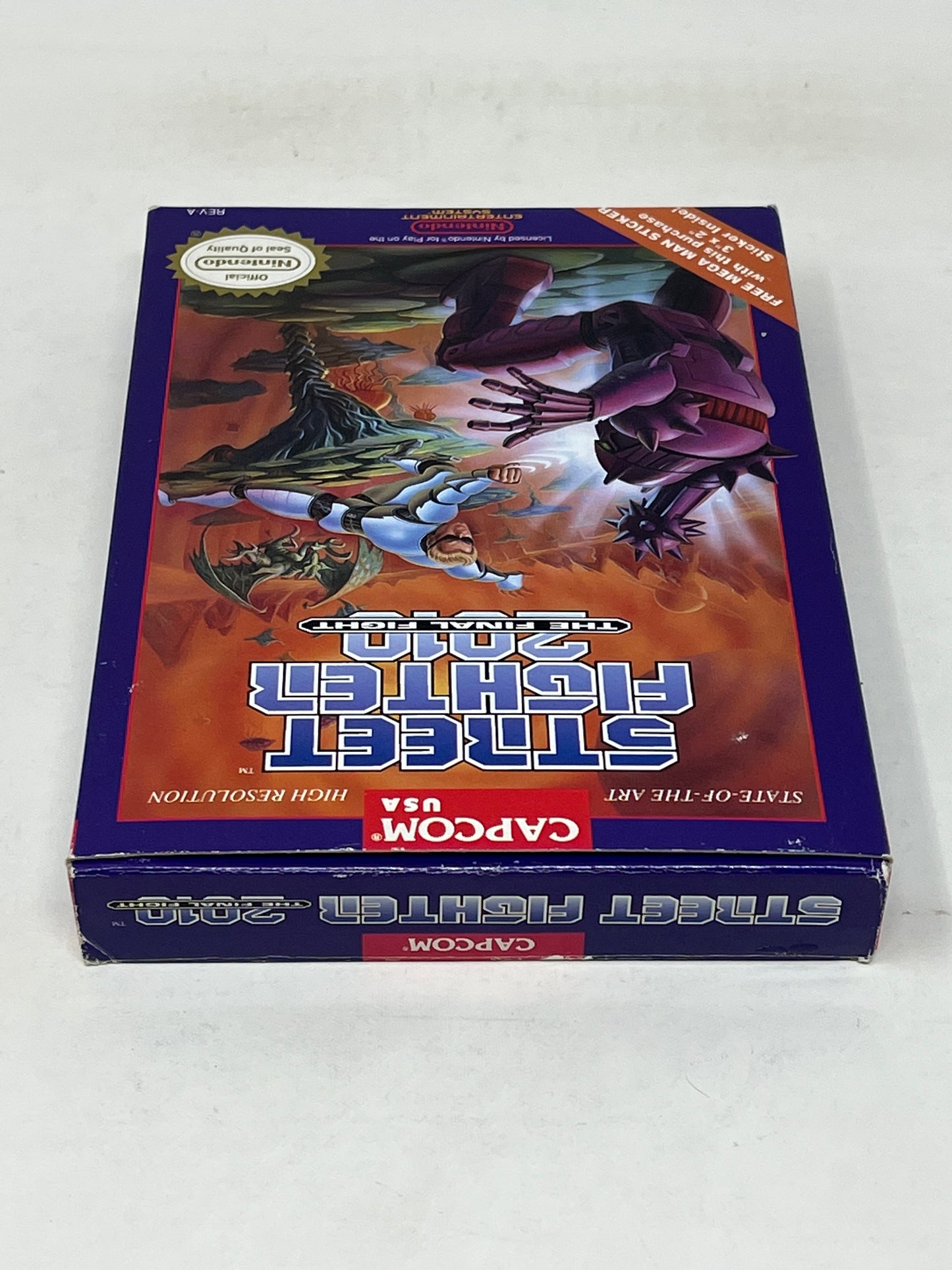 NES Nintendo - Street Fighter 2010: The Final Fight - Complete