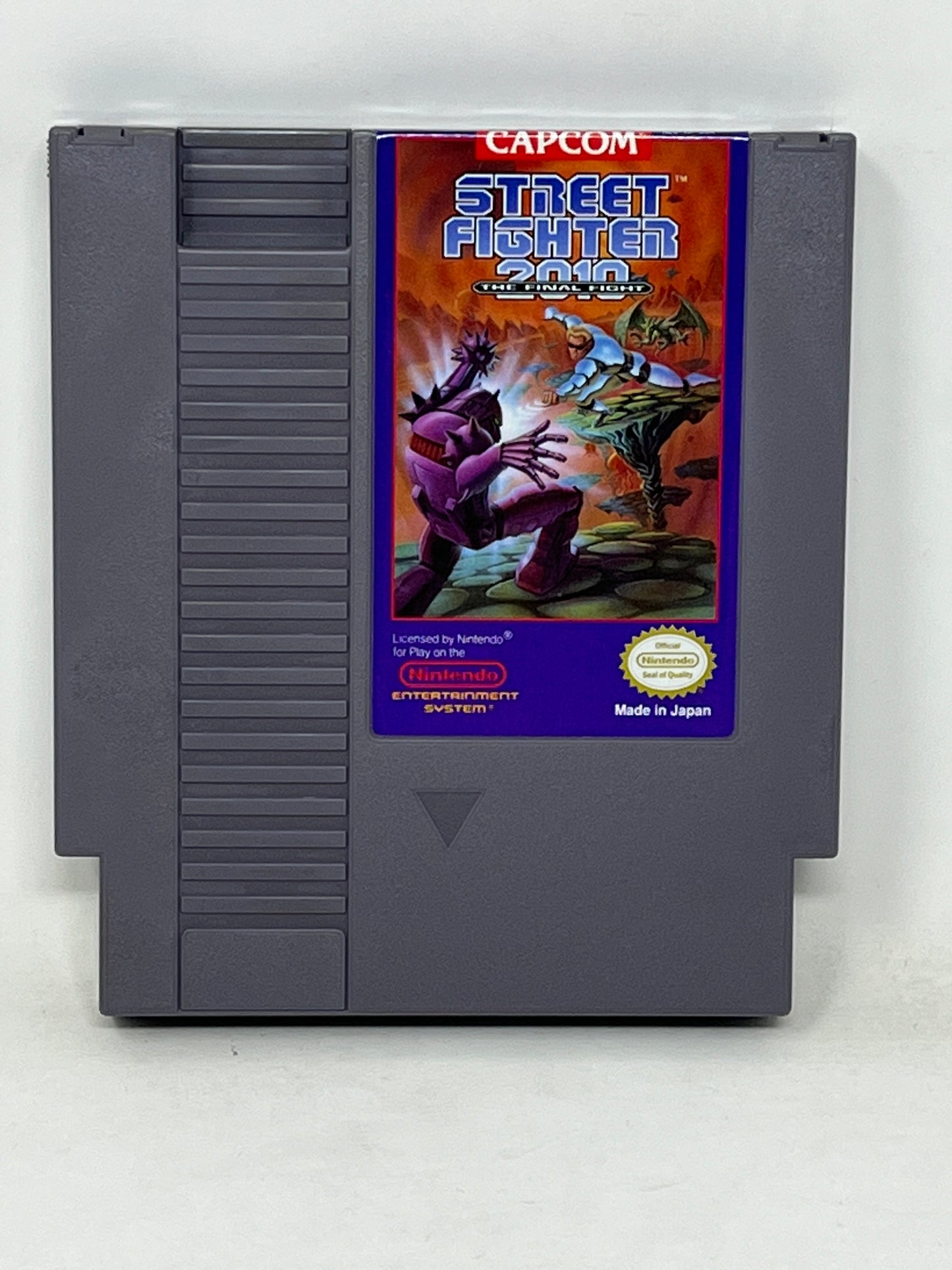 NES Nintendo - Street Fighter 2010: The Final Fight - Complete