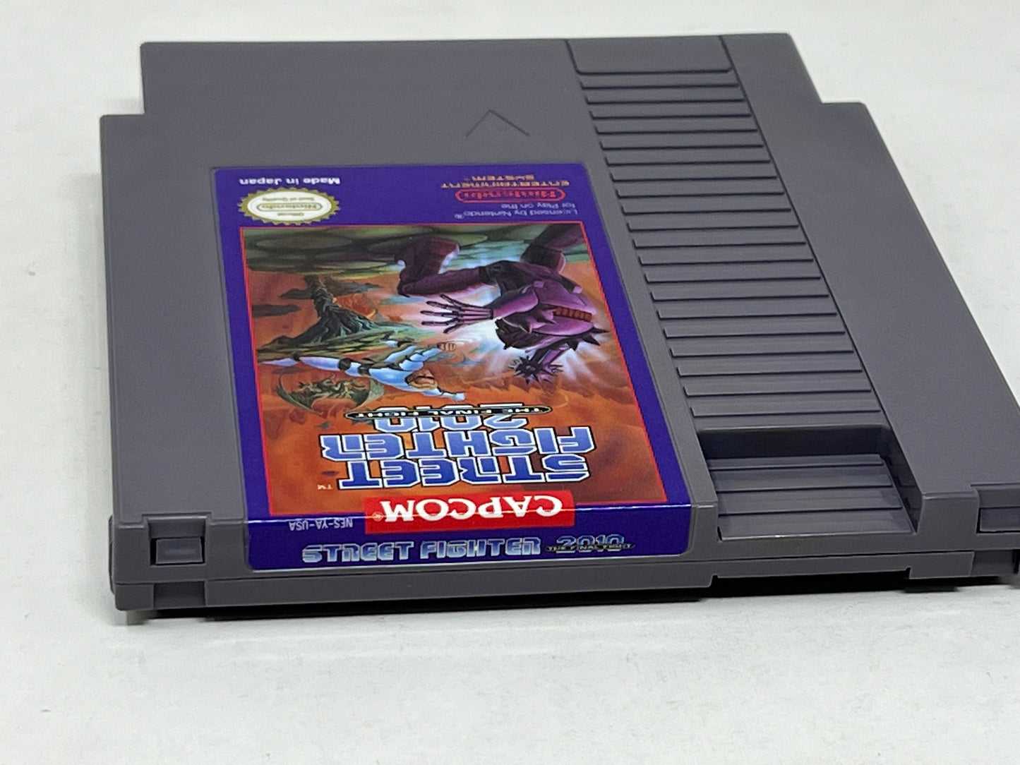 NES Nintendo - Street Fighter 2010: The Final Fight - Complete