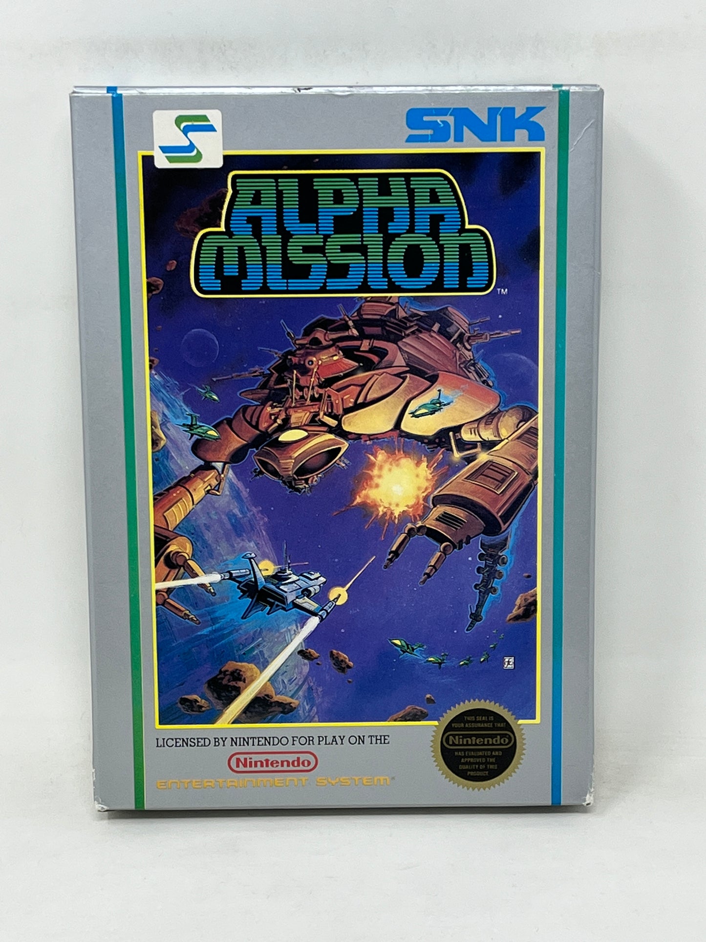 NES Nintendo - Alpha Mission (5 Screw) - Complete