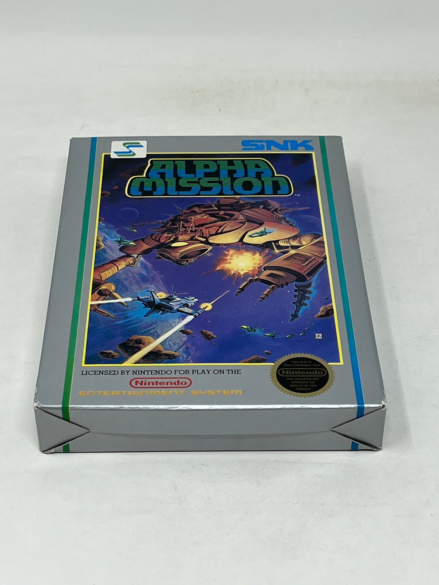 NES Nintendo - Alpha Mission (5 Screw) - Complete