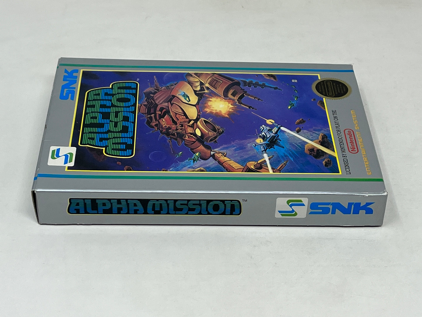 NES Nintendo - Alpha Mission (5 Screw) - Complete