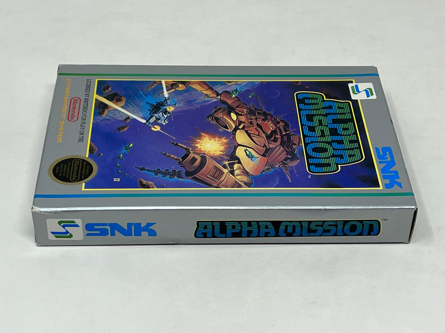 NES Nintendo - Alpha Mission (5 Screw) - Complete