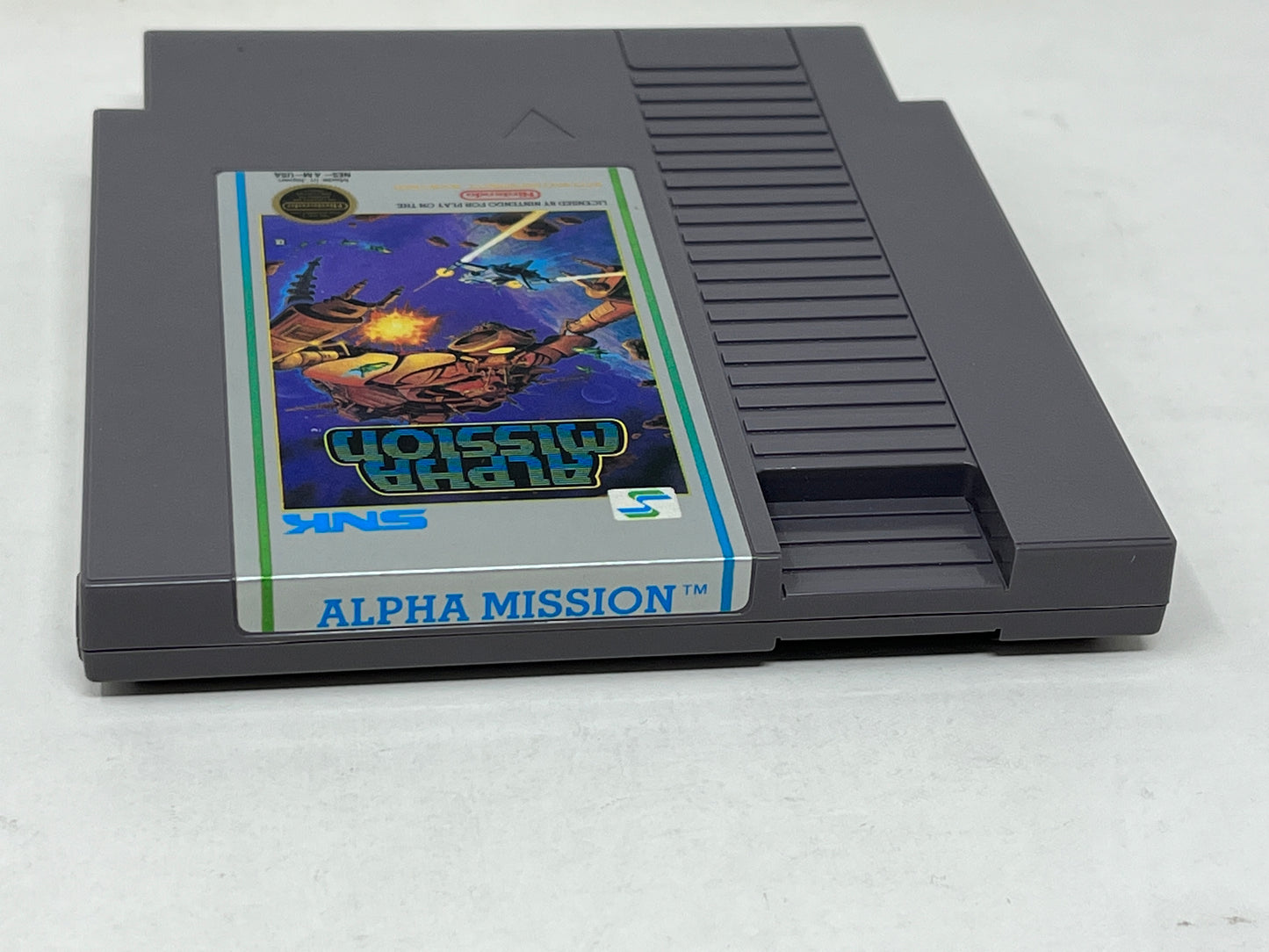 NES Nintendo - Alpha Mission (5 Screw) - Complete