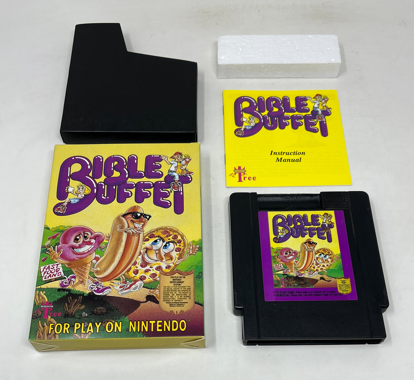 NES Nintendo - Bible Buffet - Complete