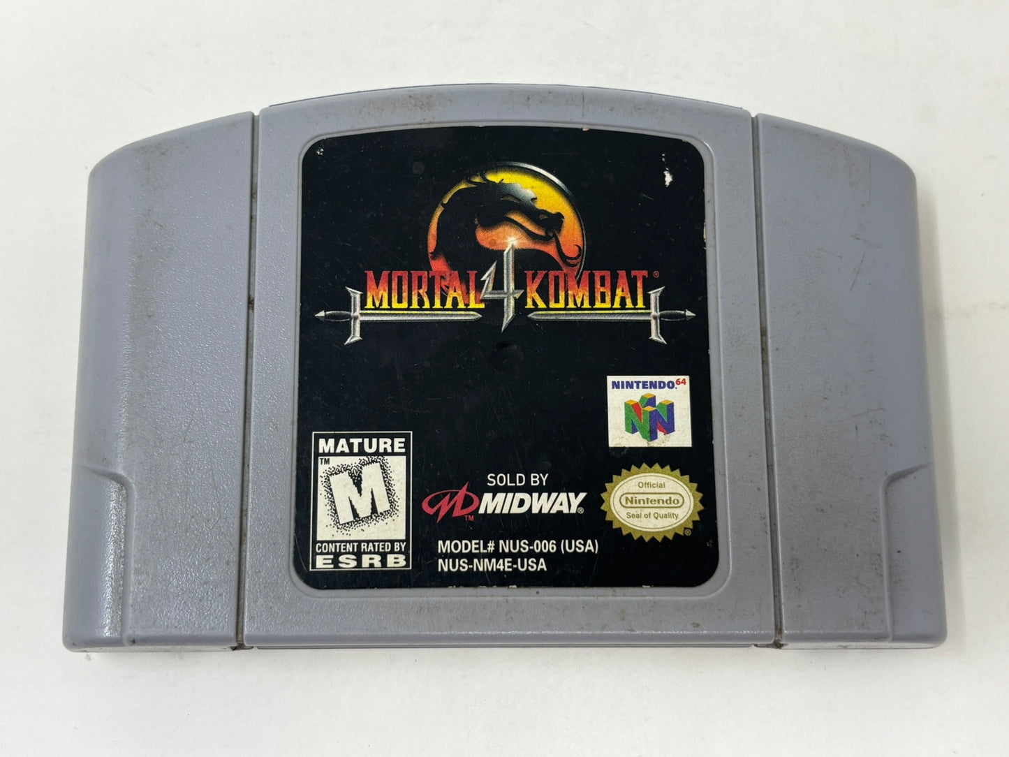 Nintendo 64 N64 - Mortal Kombat 4