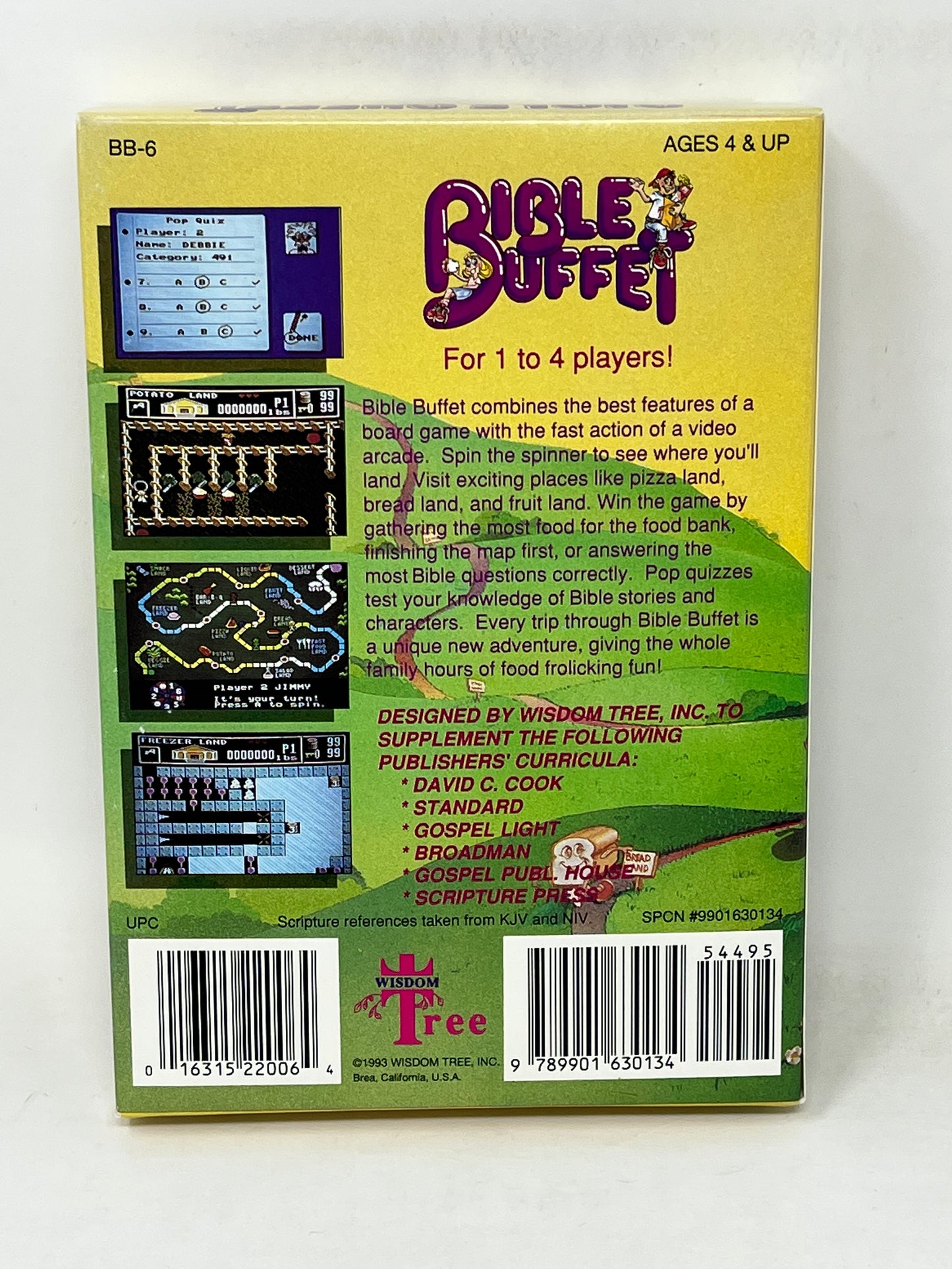NES Nintendo - Bible Buffet - Complete