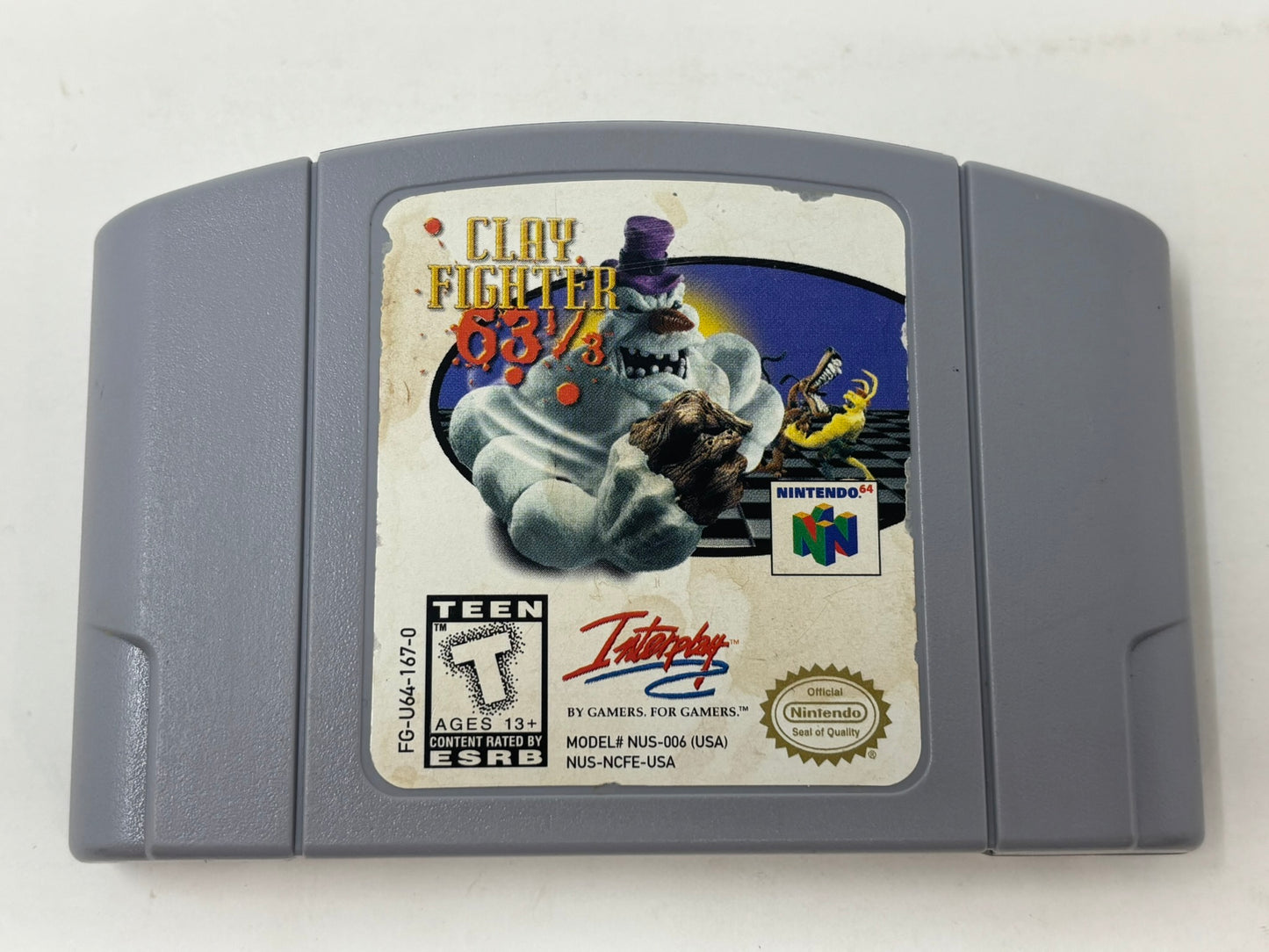 Nintendo 64 - Clay Fighter 63 1/3