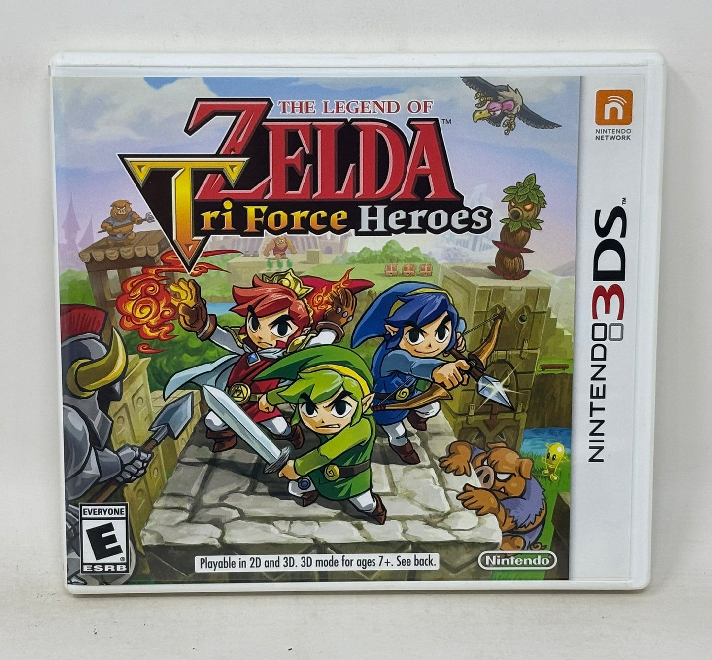 Nintendo 3DS - Legend of Zelda: Tri Force Heroes - Complete