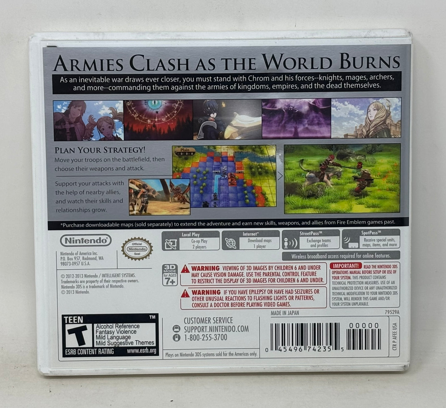 Nintendo 3DS - Fire Emblem Awakening -Complete