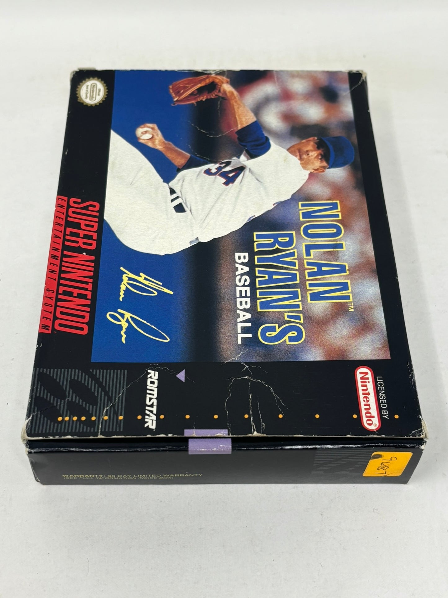 SNES Super Nintendo - Nolan Ryan Baseball - Complete