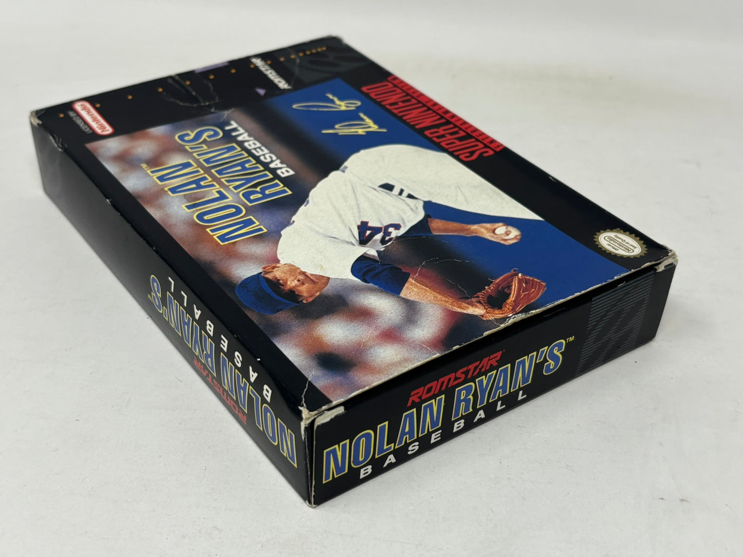 SNES Super Nintendo - Nolan Ryan Baseball - Complete