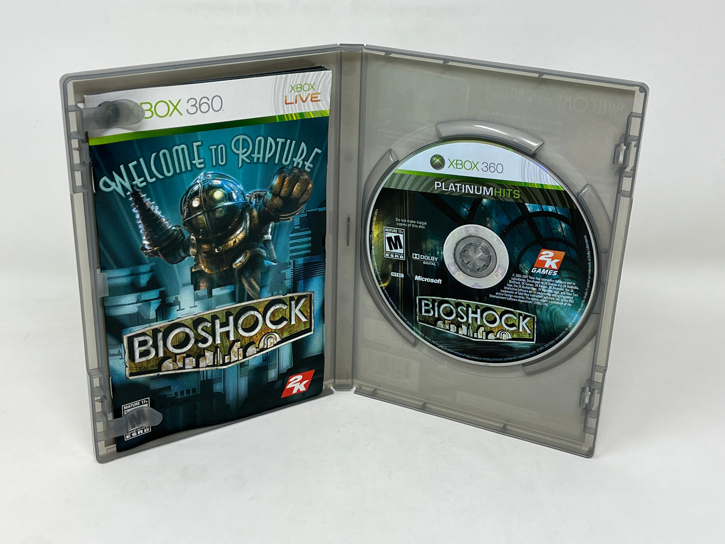 XBox 360 - BioShock (Platinum Hits) Complete