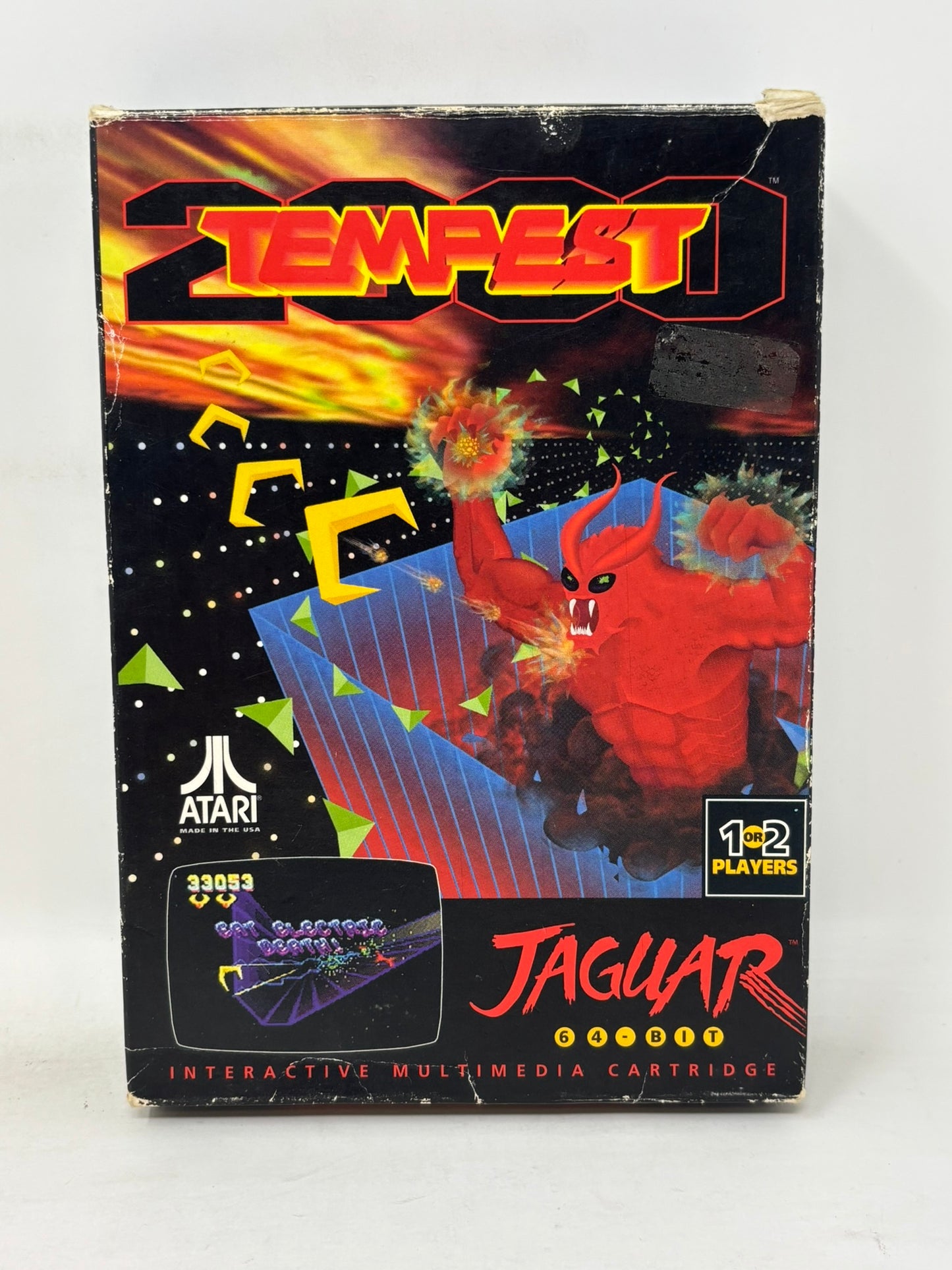 Atari Jaguar - Tempest 2000 - Complete