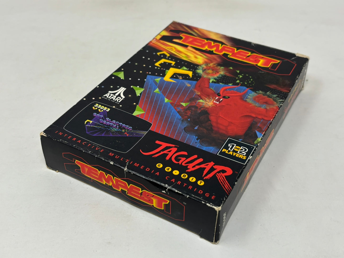 Atari Jaguar - Tempest 2000 - Complete